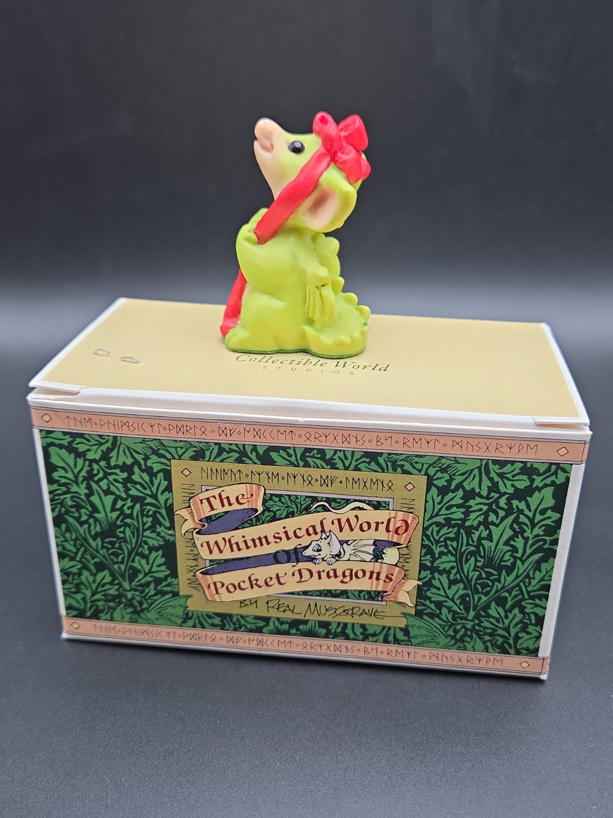 Whimsical World of Pocket Dragons Red Ribbon