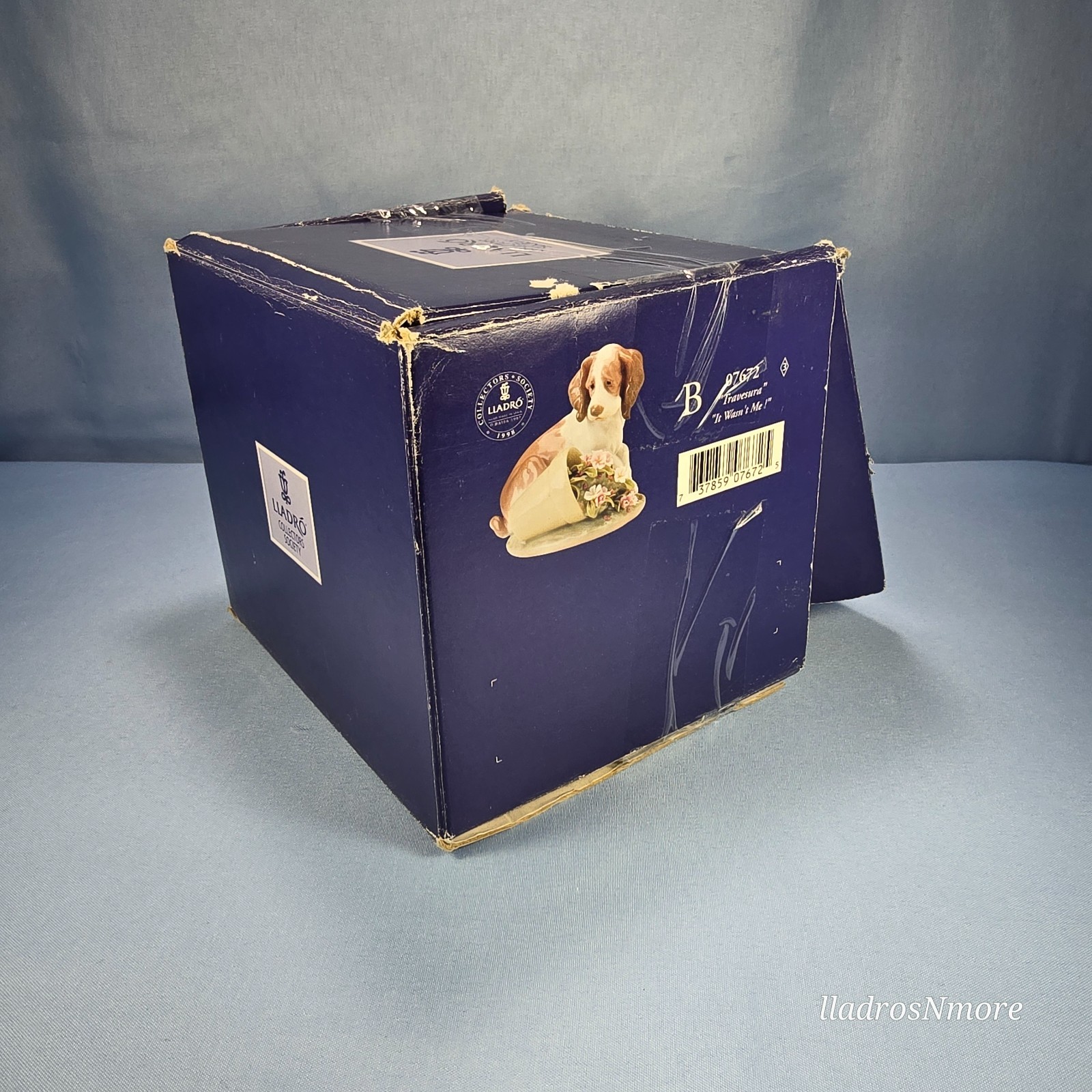 Lladro #7672 It Wasn’t Me NO DAMAGE Lladro 7672 It Wasn’t Me 1998 Society Piece