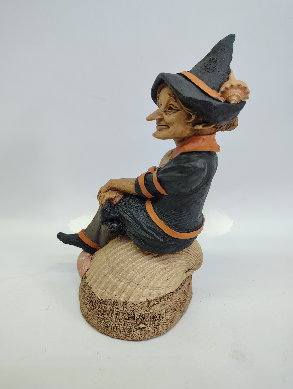 TOM CLARK Halloween “Sandwitch” Gnome Statue Figurine 1999 #71 Cairn Studios