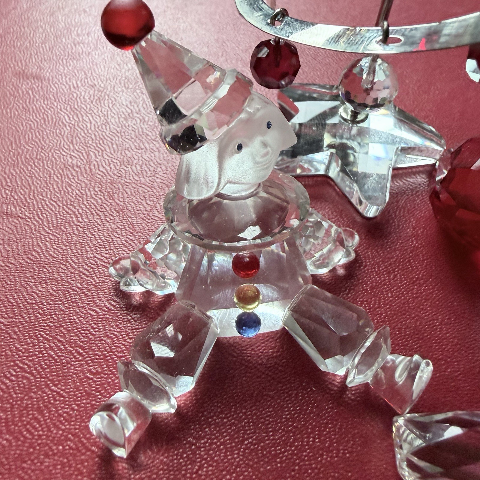Set Of 6 Swarovski Crystal One Of Them Clown/Puppet Retired + Holiday Figures