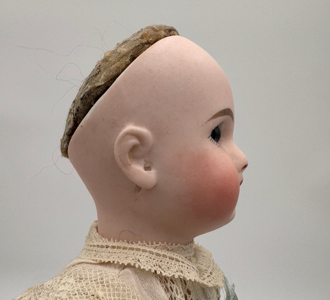 BEAUTIFUL ANTIQUE FRENCH STEINER FIGURINE A-3 10″ BEBE DOLL