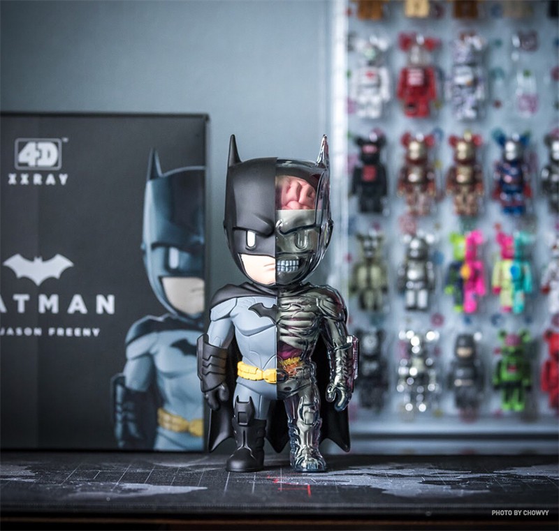 4D XXRAY Mighty Jaxx Batman Limited Ver. ABS Fashion Figure 24cm New In Stock