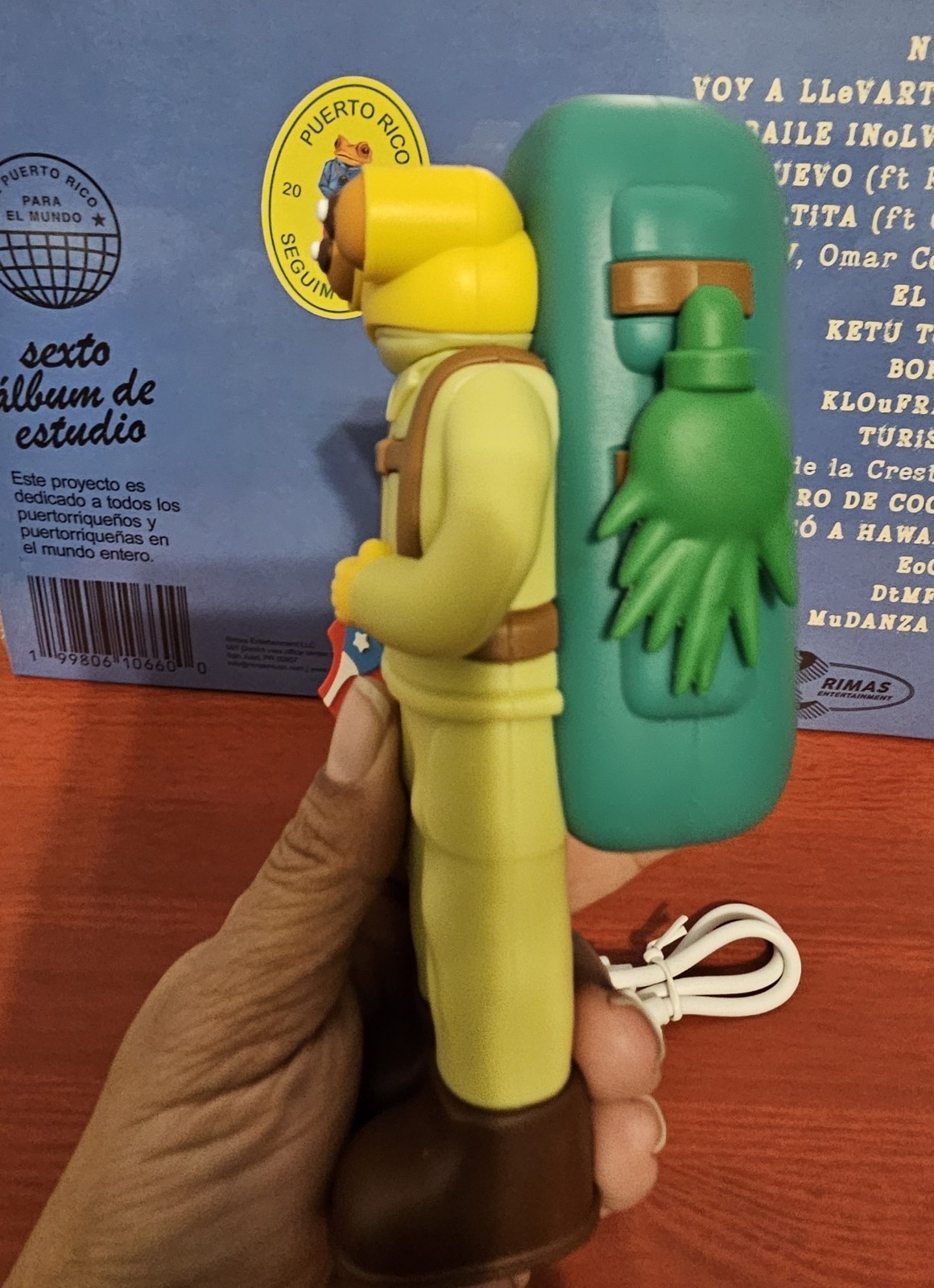Bad Bunny DTMF Tour Concho Concho Power Bank Brand New!!! (Vinyl Not Included)