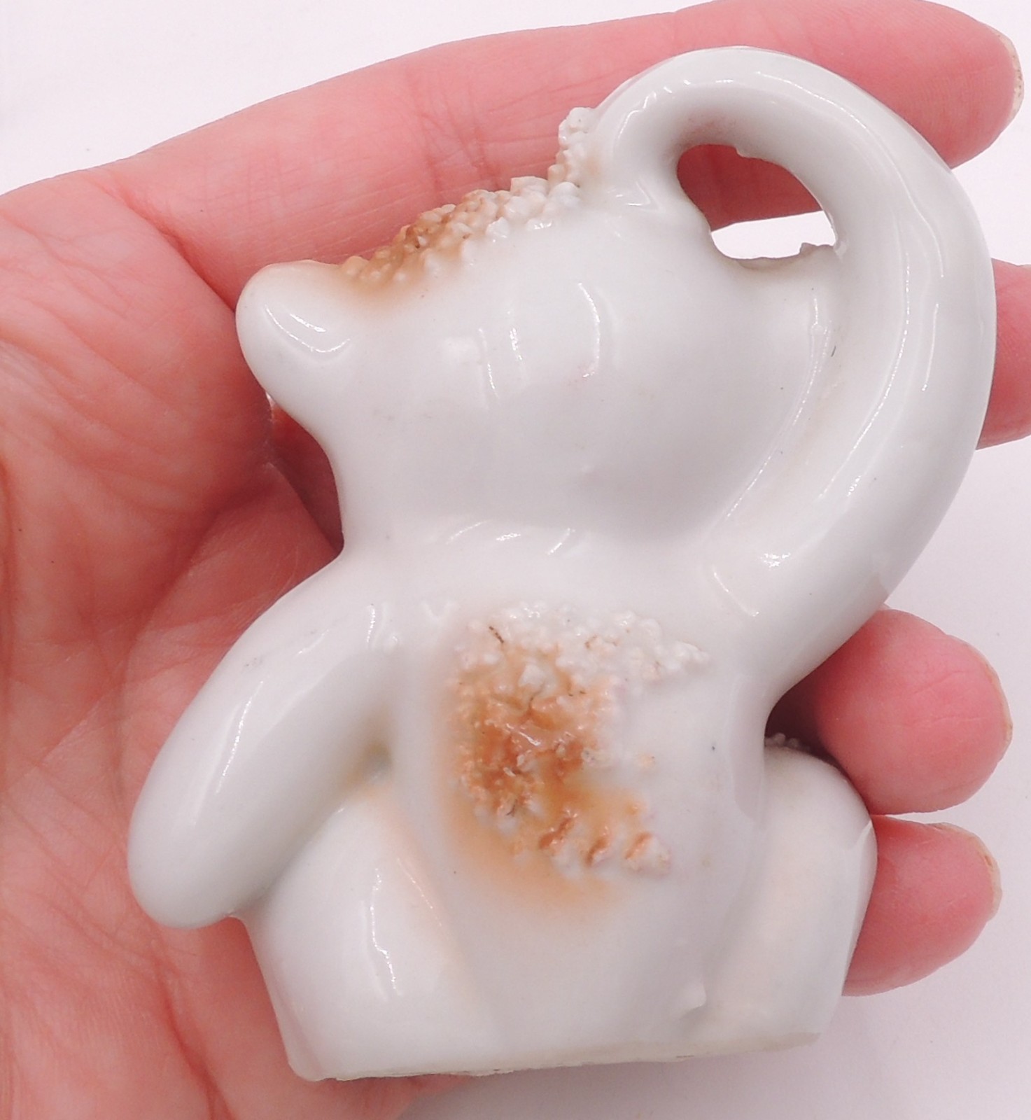 Vintage 50’s Spaghetti Monkey Japan Kitschy Porcelain Figurine CUTE! Collectable