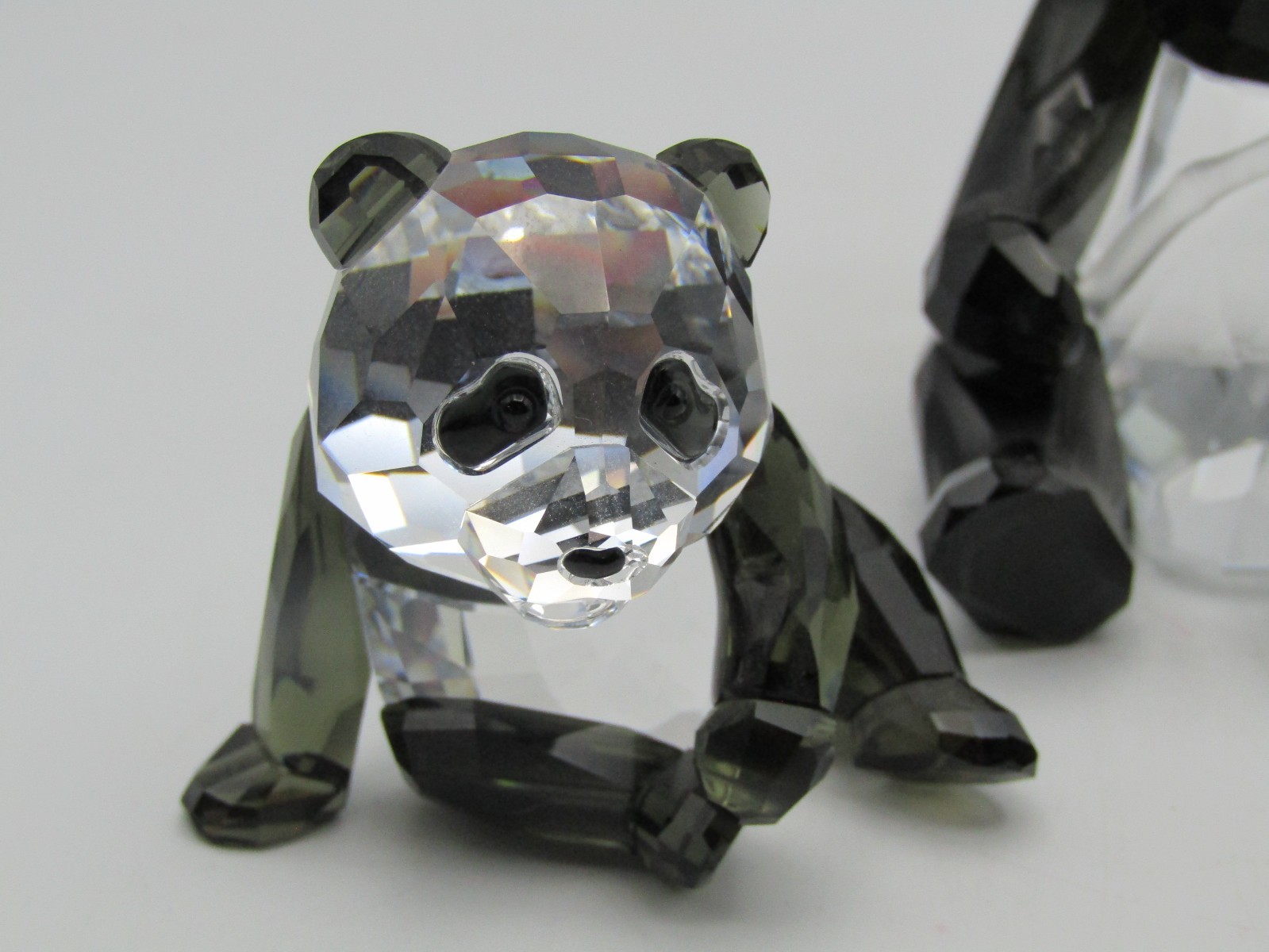 SWAROVSKI CRYSTAL SCS ANNUAL ED. 2008 PANDAS (FAMILY OF 3) w/BOX & COA