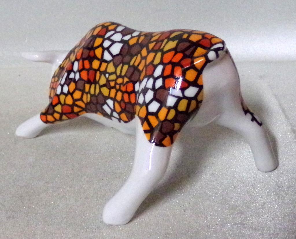 Mid Century Modern Arabia? Bull Sculpture