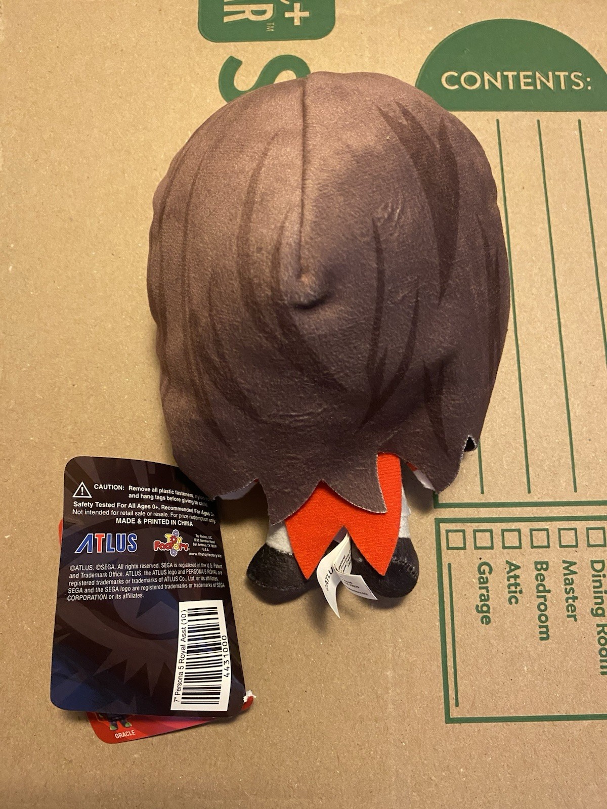 Persona 5 Royal Goro Akechi Crow 7” Plush by Atlus Anime New with Tag