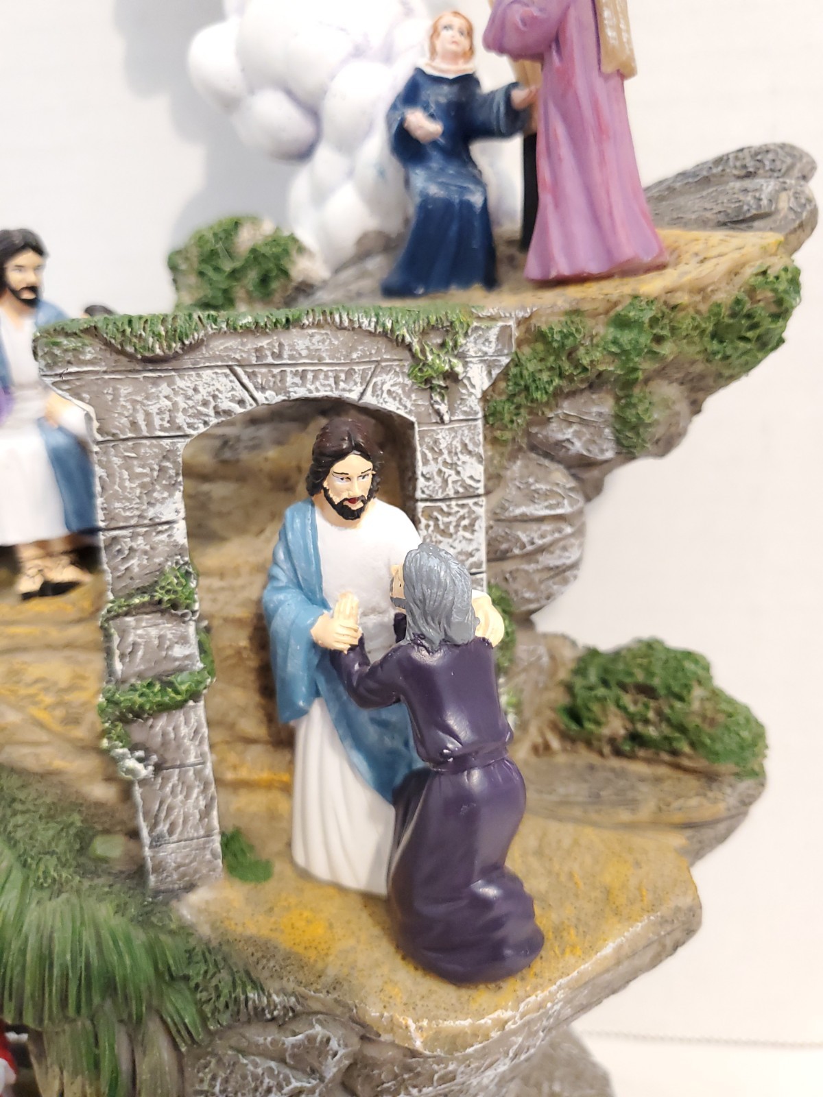 The Bradford Exchange Thomas Kinkade Life of Christ Masterpiece Sculpture 12″
