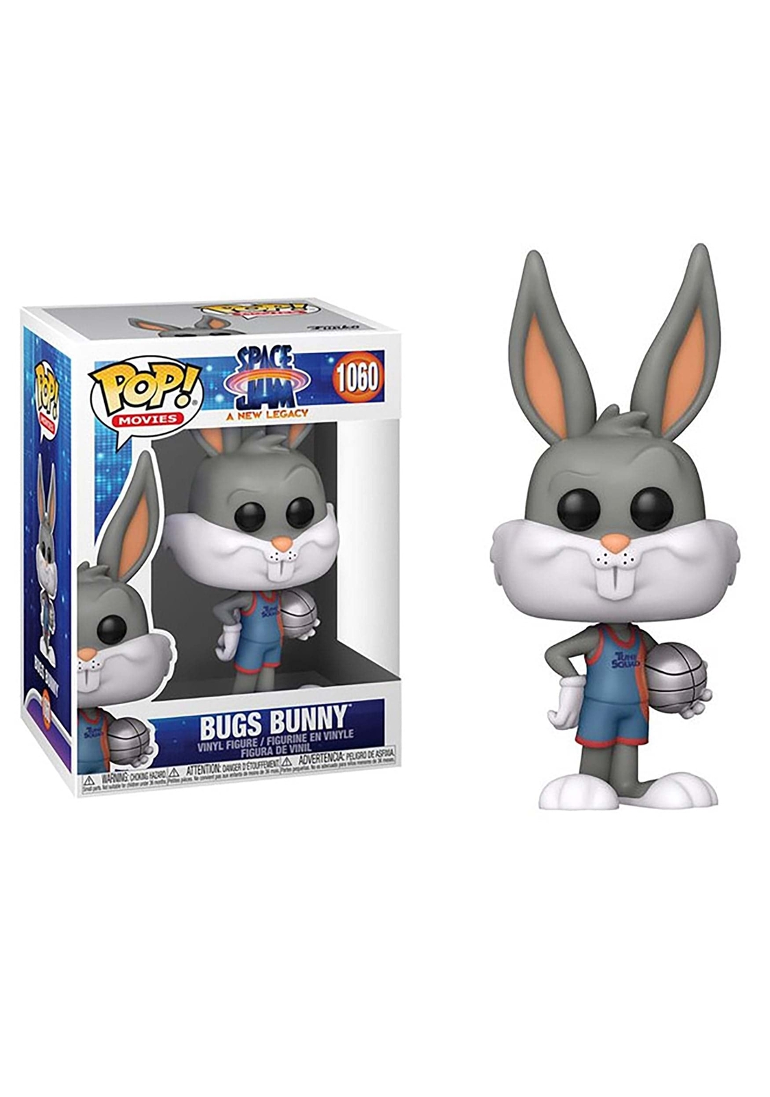 Funko Pop Movies: 1060 Space Jam A New Legacy Bugs Bunny Collectible Brand New