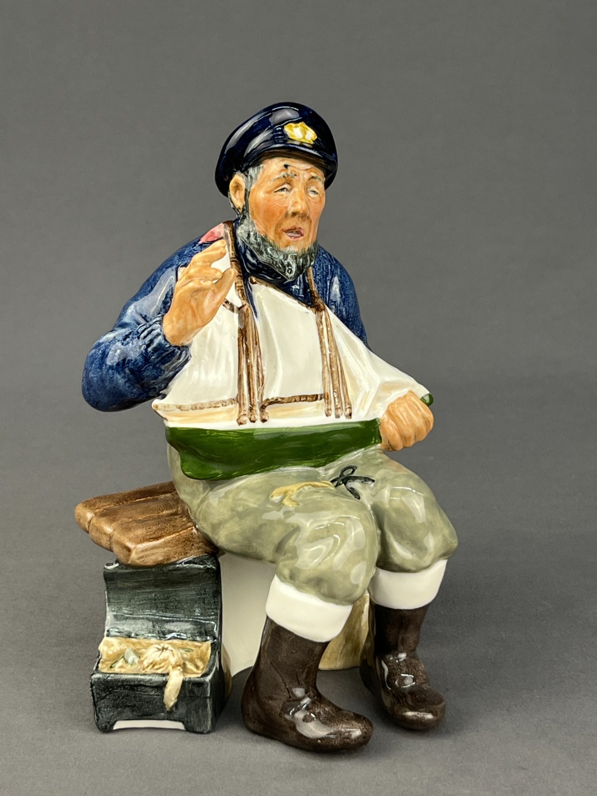 Vintage Royal Doulton TALL STORY HN 2248 Fisherman 6 1/2″ Figurine