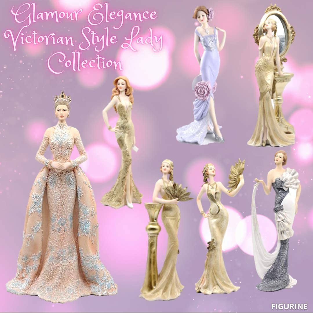 Comfy Hour Glamour Elegance Victorian Style Lady Collection Standing Lady