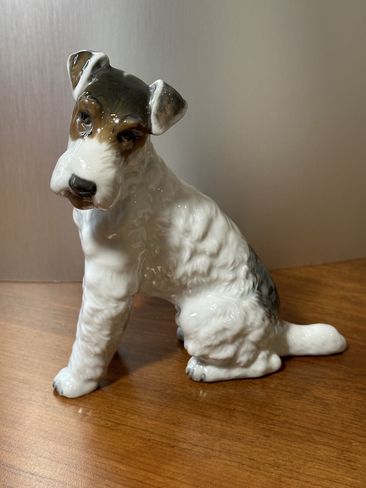 Rosenthal Porcelain Figurine of a Fox Terrier Dog