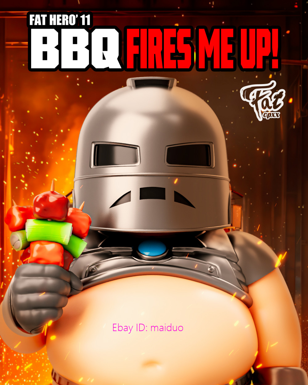 Fat CP1 Resin FatCpxx Studio Figure Statue Collectibles 19.5cm Presale