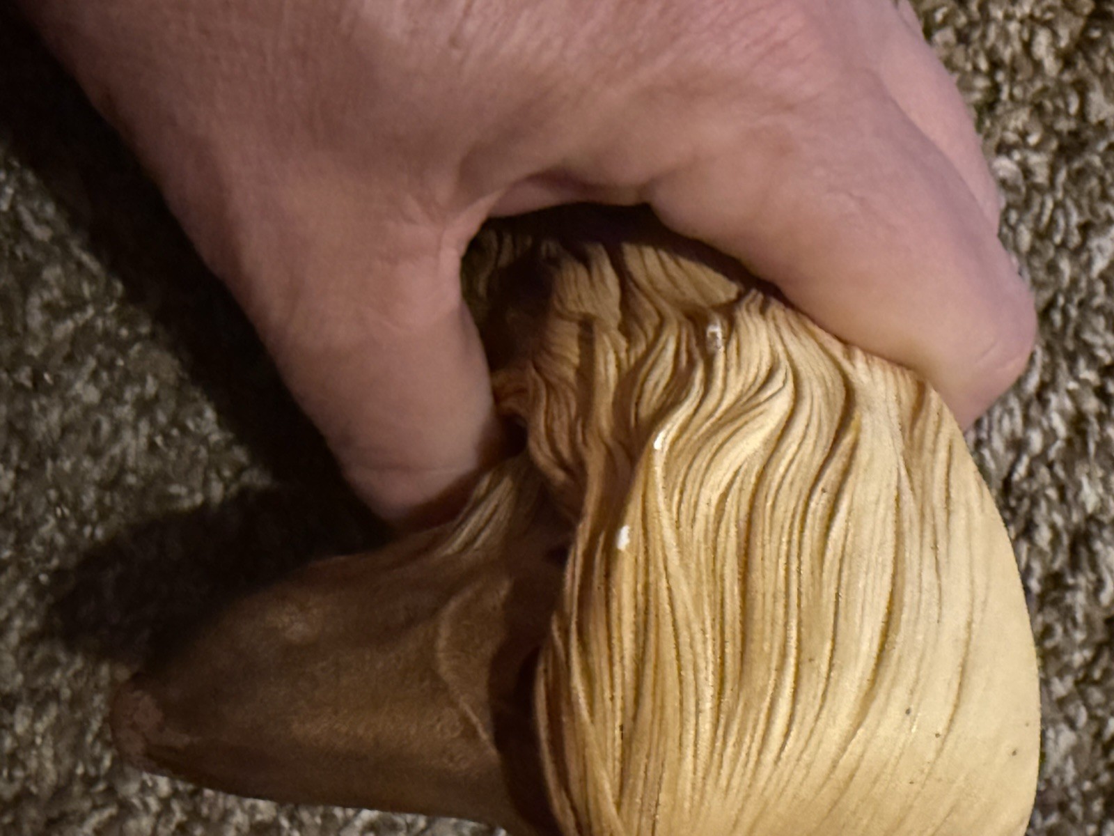 Bosson chalkware heads Afghan Hound – England