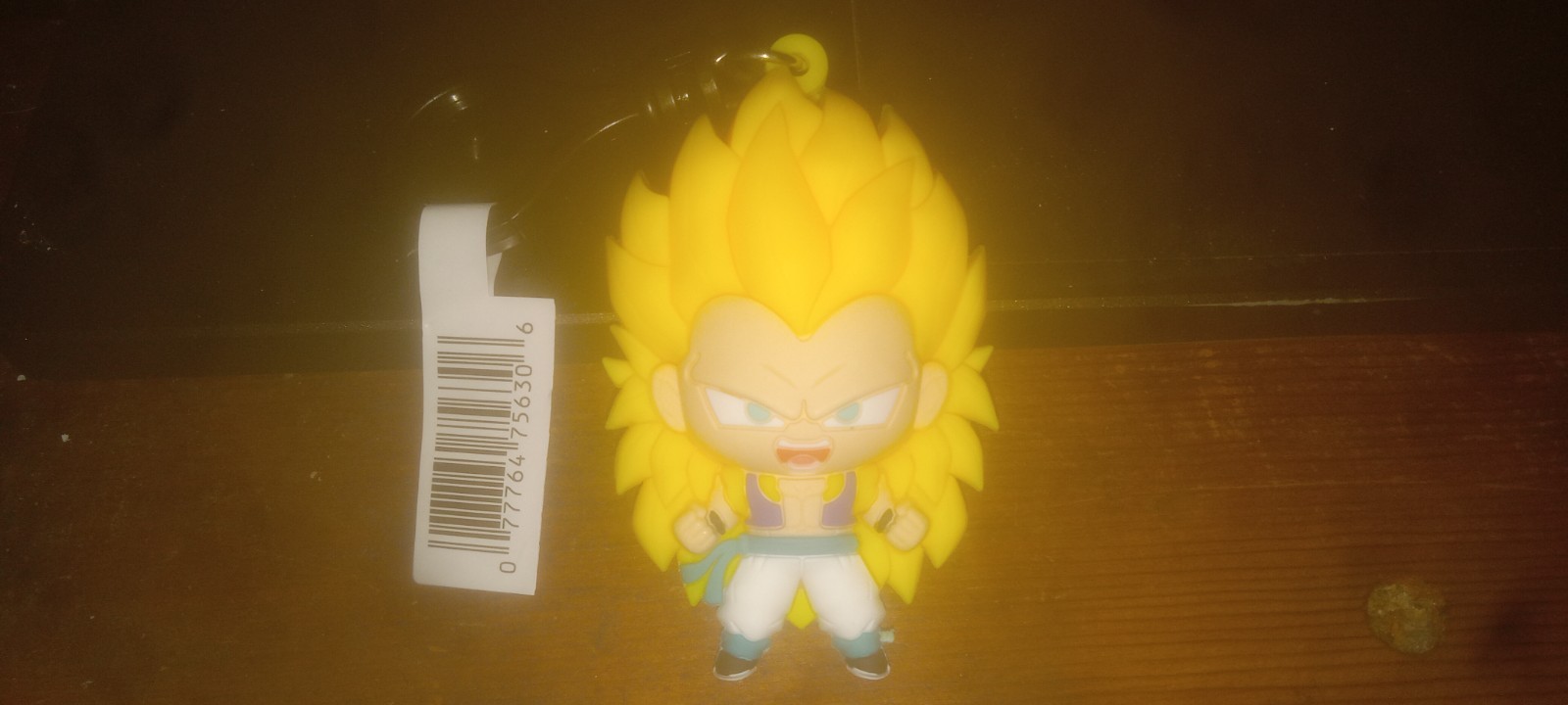 Dragonball Z Series 7 Figural Bag Clip 3 Inch Super Saiyan 3 Gotenks