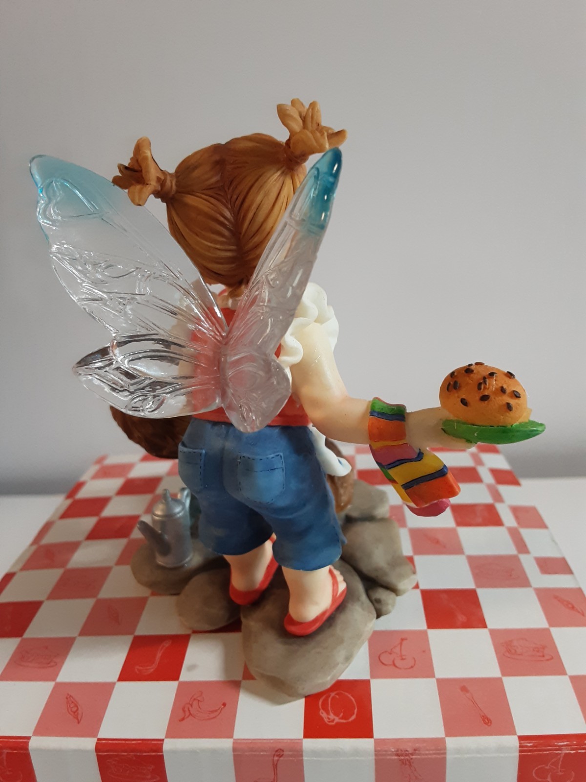 Enesco My Little Kitchen Fairies 2008 Father’s Day Cookout Fairie 4013237 W/Box