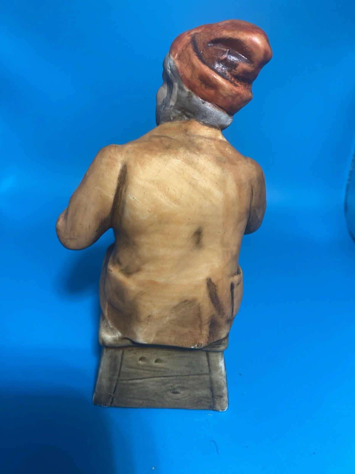 Vintage Handpainted Old Man Figurine Japan Numbered