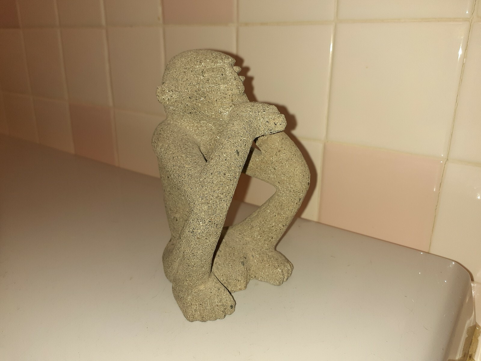 Unique Man Figurine 5.3″ tall x 3.3″ x 3.7″