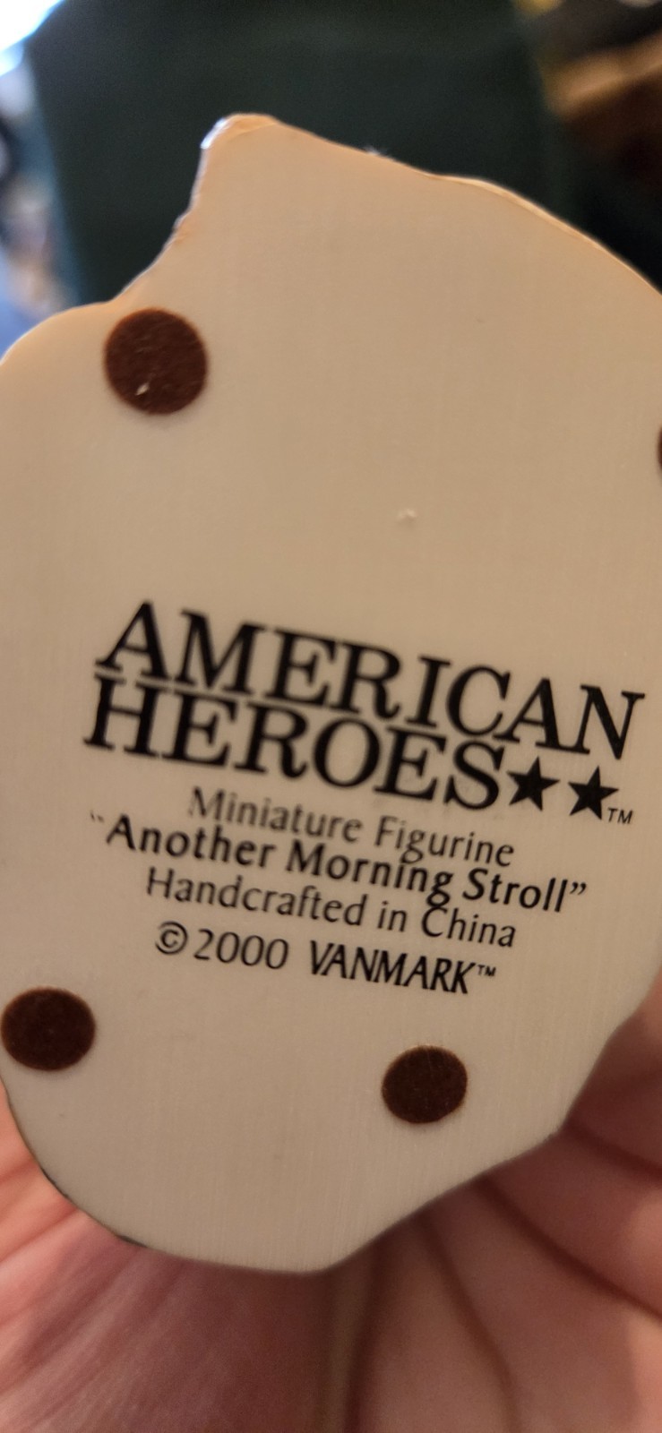 Vanmark American Heroes “Another Morning Stroll” Army Soldier 6 inch 1999 Figure