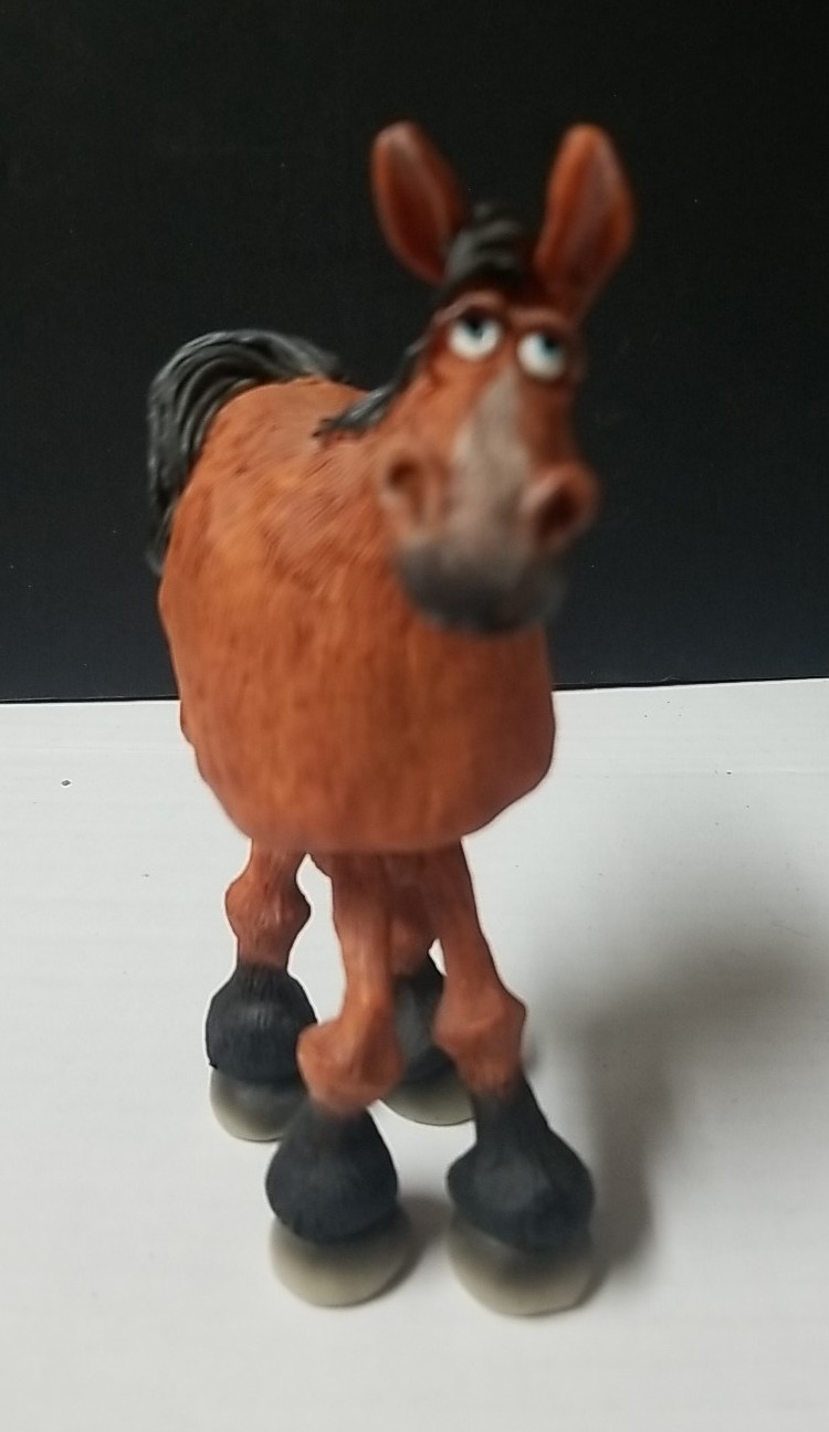 Douglas “Horace” Bobble Bods Horse Figurine Brown 6 Inch Signed