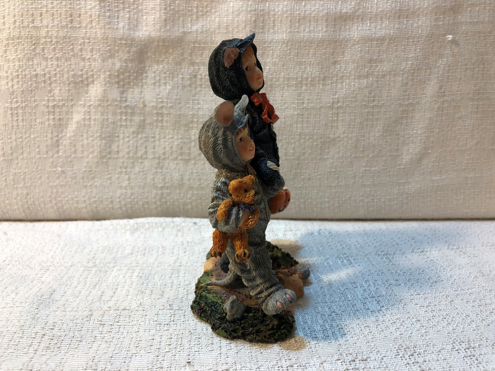 Yesterdays Child Dollstone Cathy With Miranda First Trick Or Treat Figurine 3585