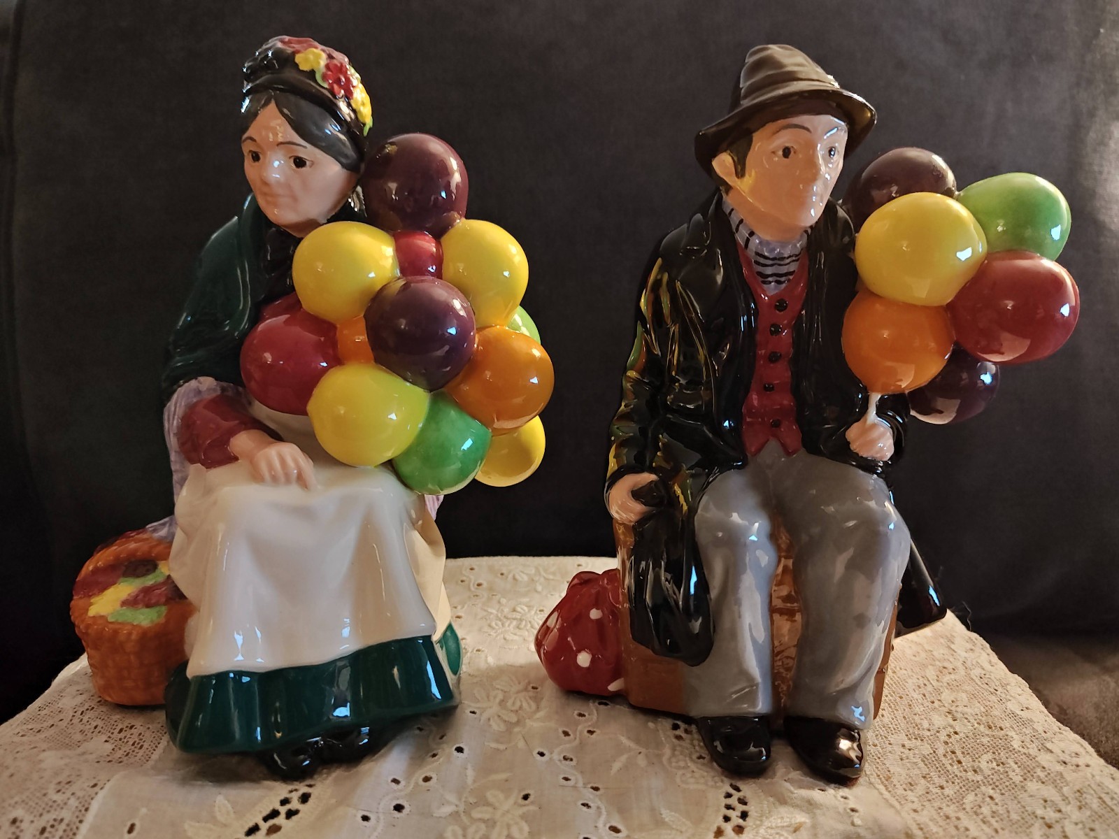 The Balloon Man & The Old Balloon Seller Lady