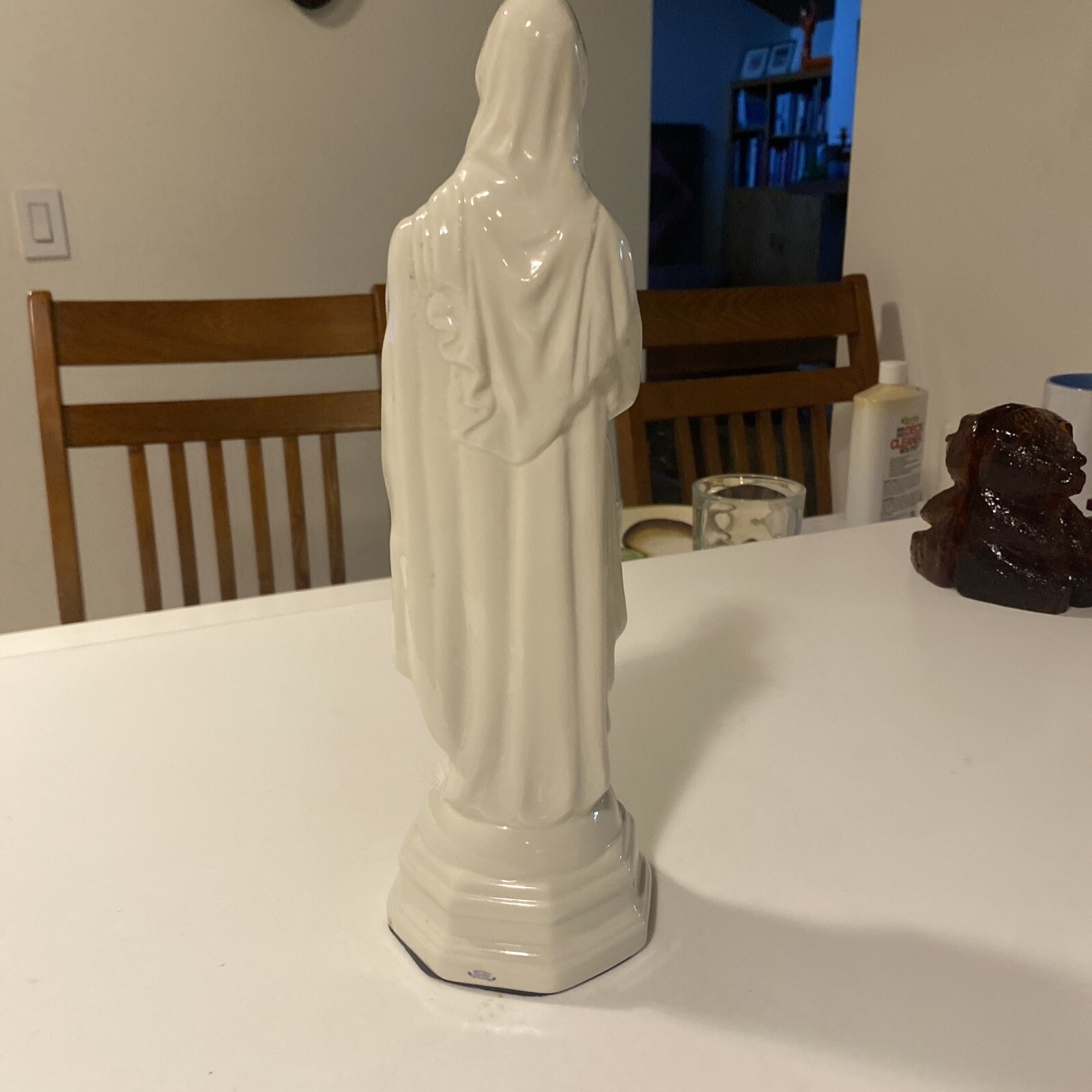 Belleek Blessed Virgin Mary / Madonna 12” Porcelain Figurine