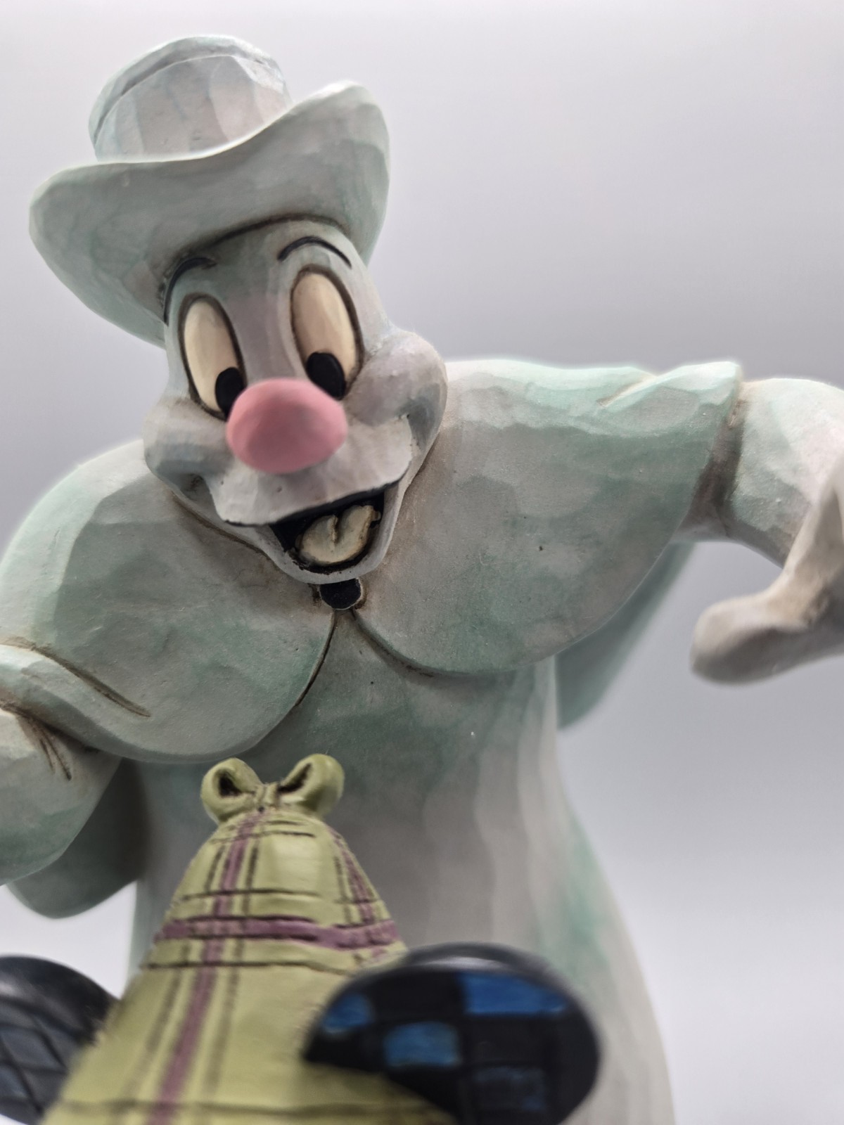 Jim Shore Disney Spooked Lonesome Ghost & Mickey (Glows in dark)
