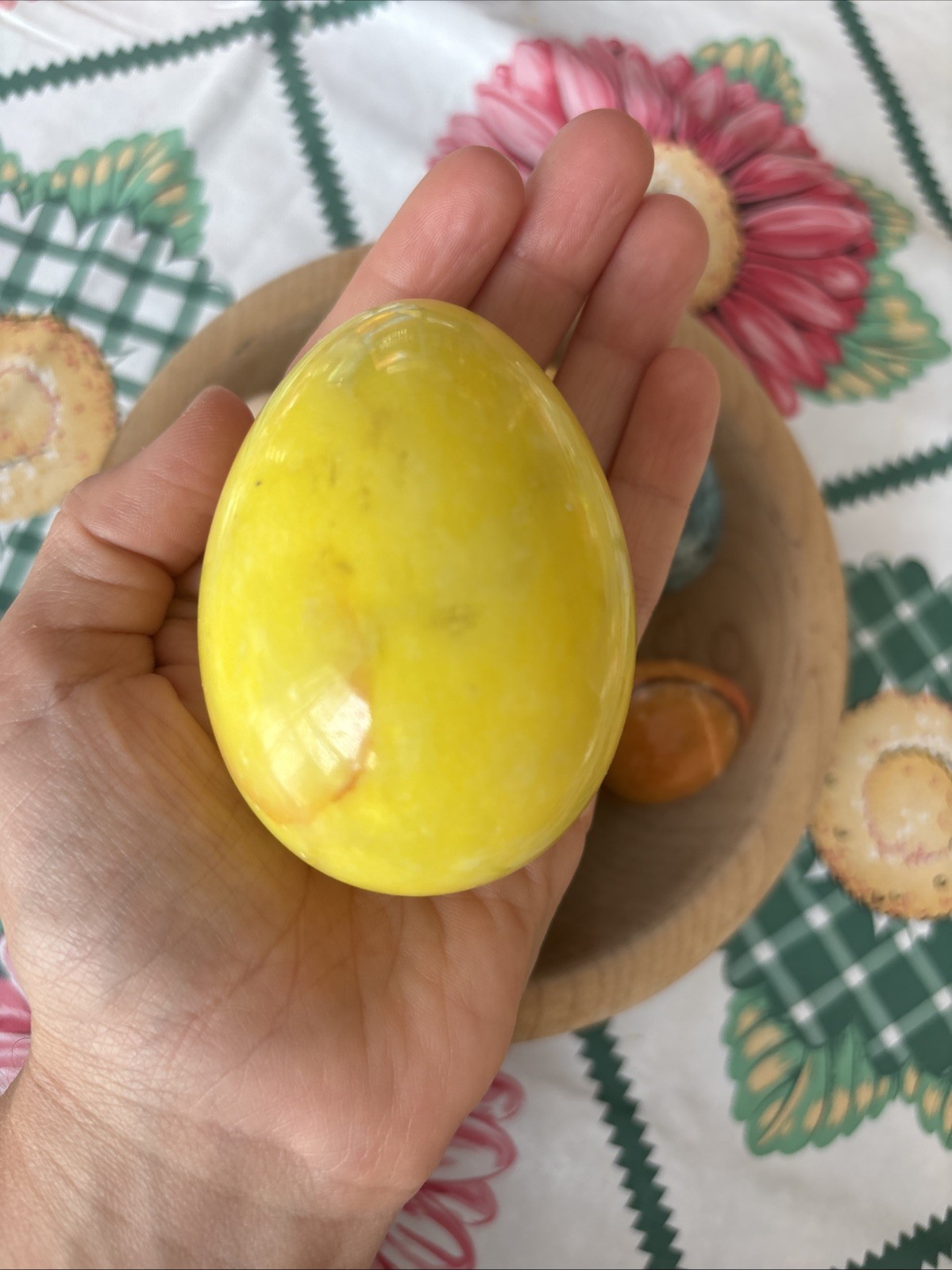 Lot Of Beautiful Alabaster Marble Stone Easter Eggs (1) Large (11) Small