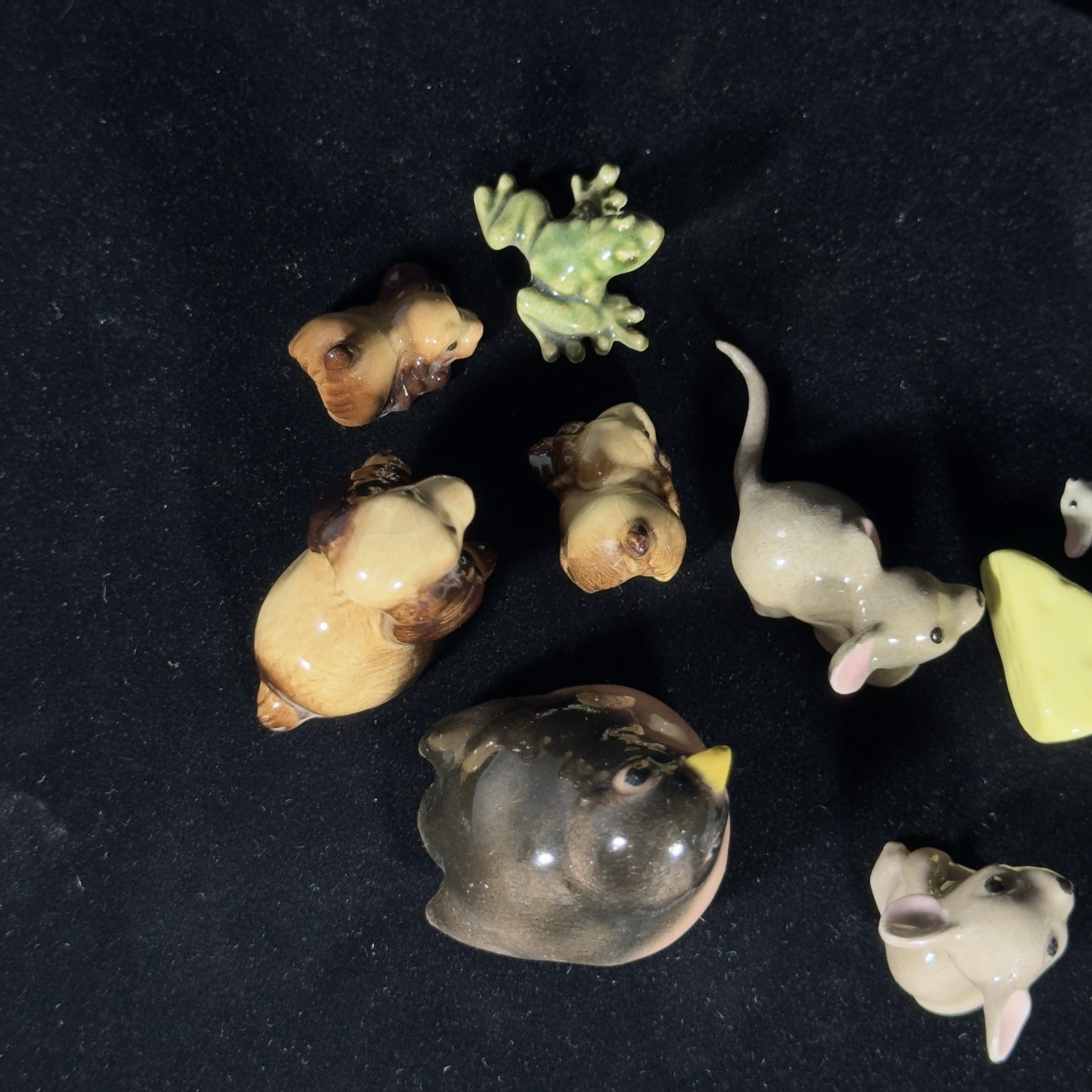 Lot 18 Vintage Hagen-Renaker Fairytale Creature Figurines Rabbits Mice Birds HR