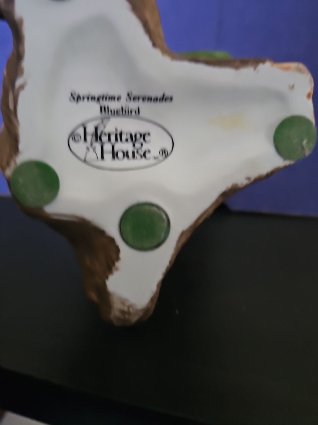 Vintage Heritage House ‘Springtime Serenades: Bluebird’ Figurine