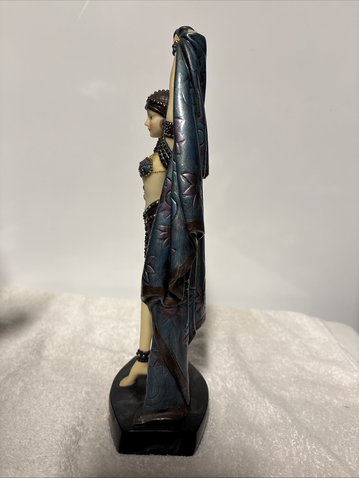 Object Elegance Collection Dance of the Seven Figurine Belly Dancer
