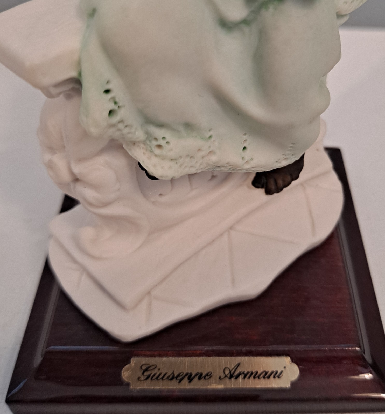 Giuseppe Armani Little Treasures Little Boy Angel porcelain figurine. 5.75 in