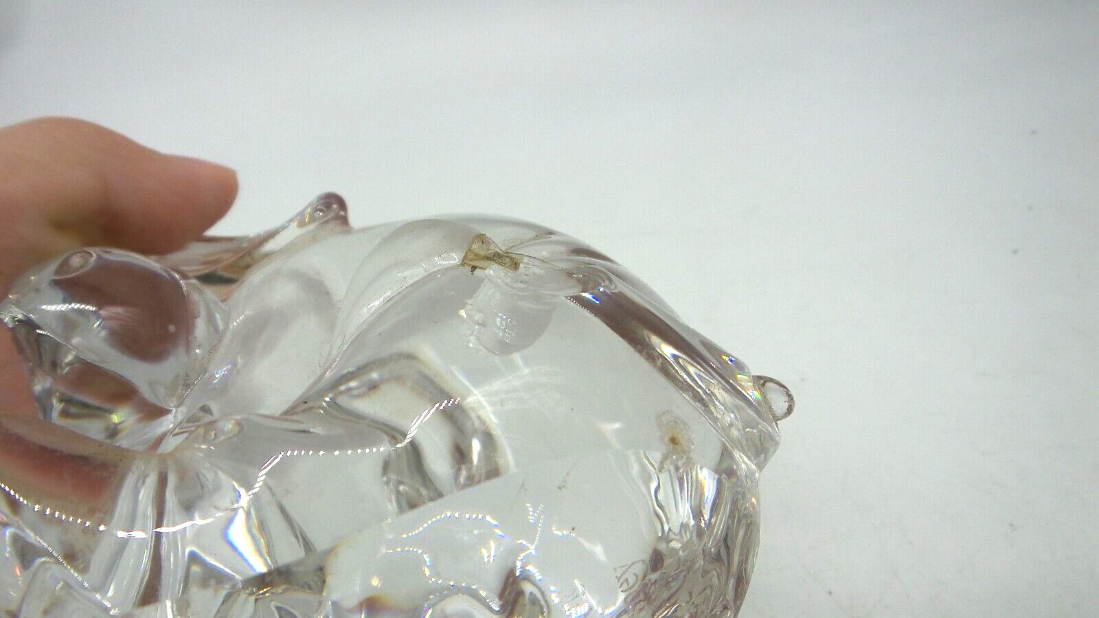 Disney Eeyore NO Gold Plated Bow Lenox Crystal Sculpture – See Pics