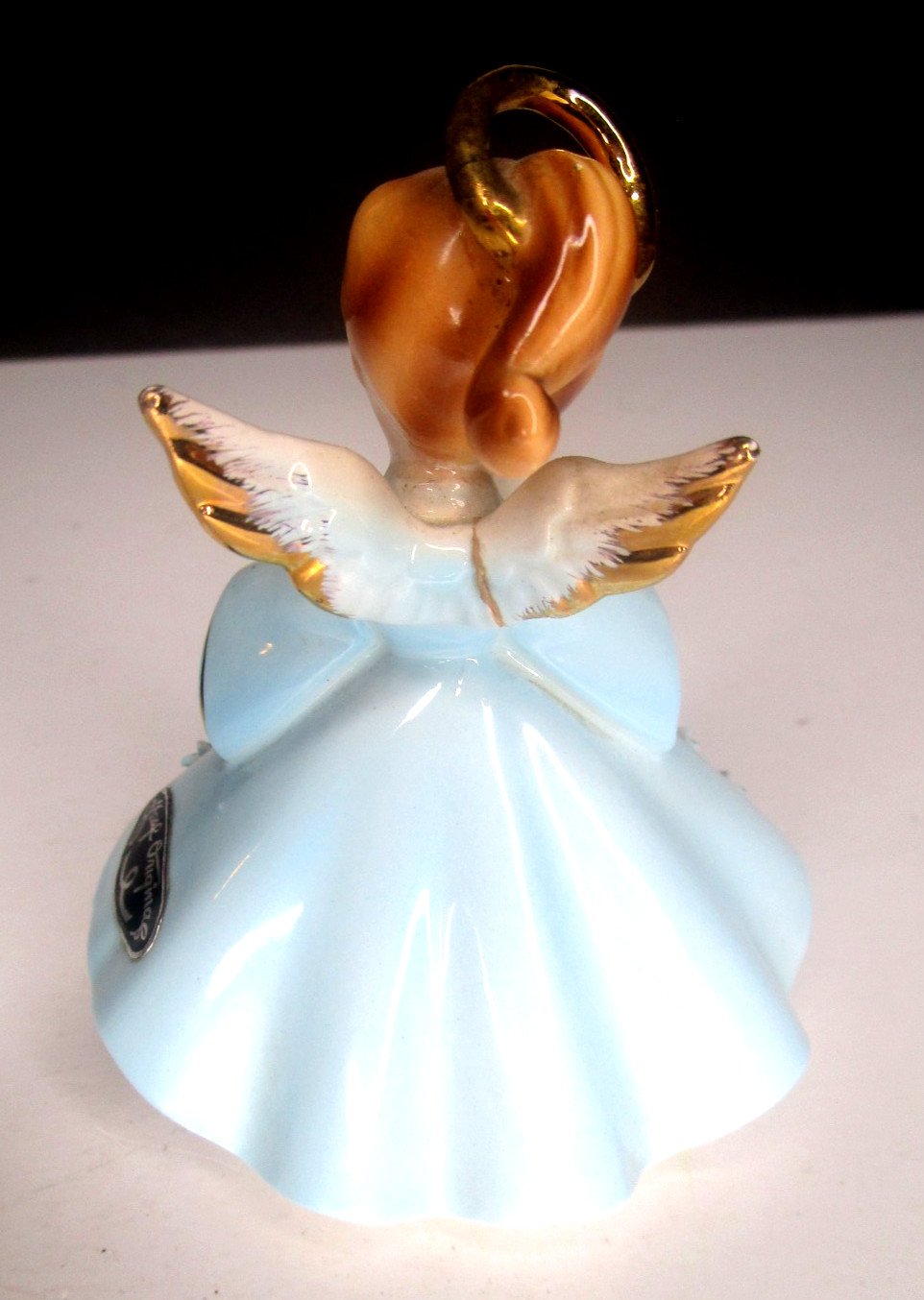 VTG Josef Originals AQUARIUS Horoscope Angels Series Blue Excellent VERY RARE