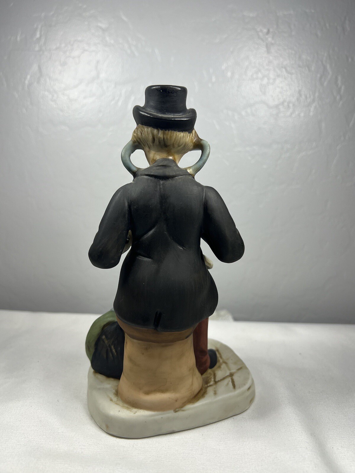 Old Man Doctor Figurine Fine Porcelain Bisque Hand Painted Vintage And Rare