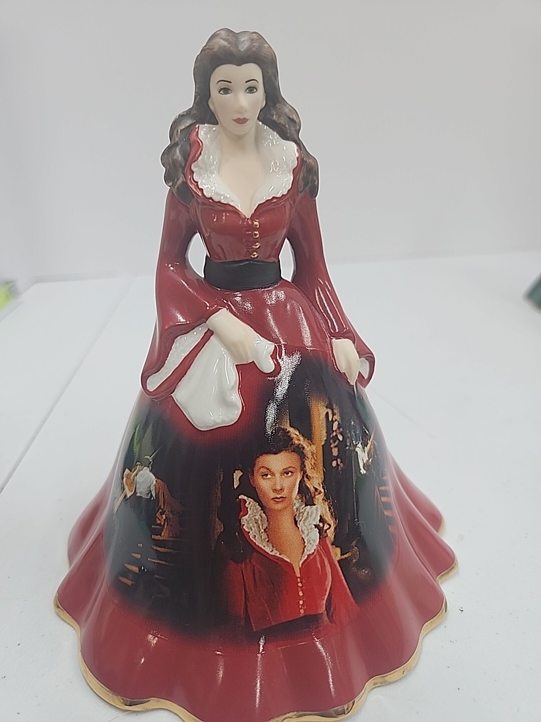 Gone with the Wind Bradford Exchange “THE RED ROBE” Scarlett O’HARA 2006 A4323