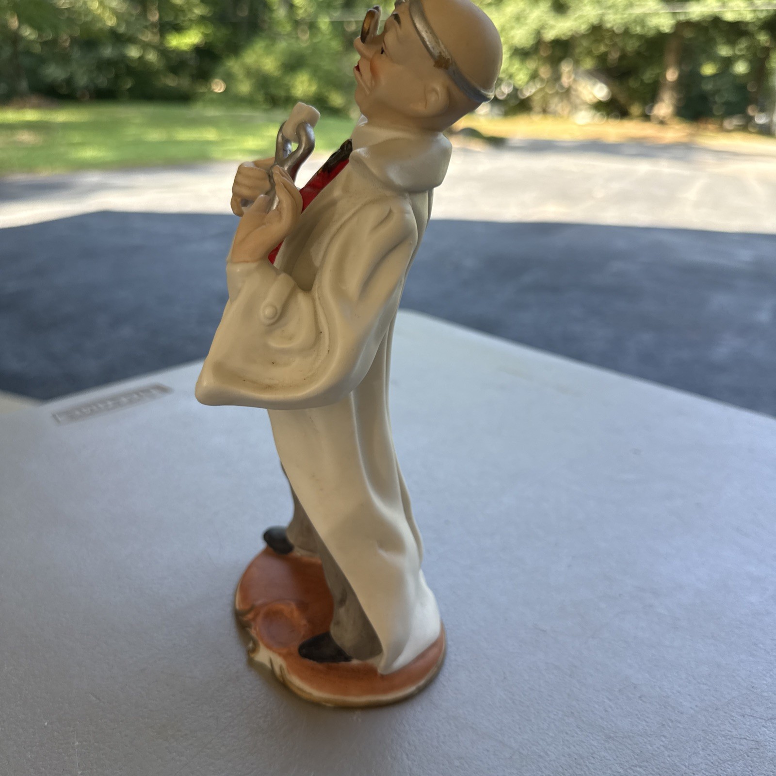 Vintage Whimsical Capodimonte Porcelain Dentist Figurine – Great Condition