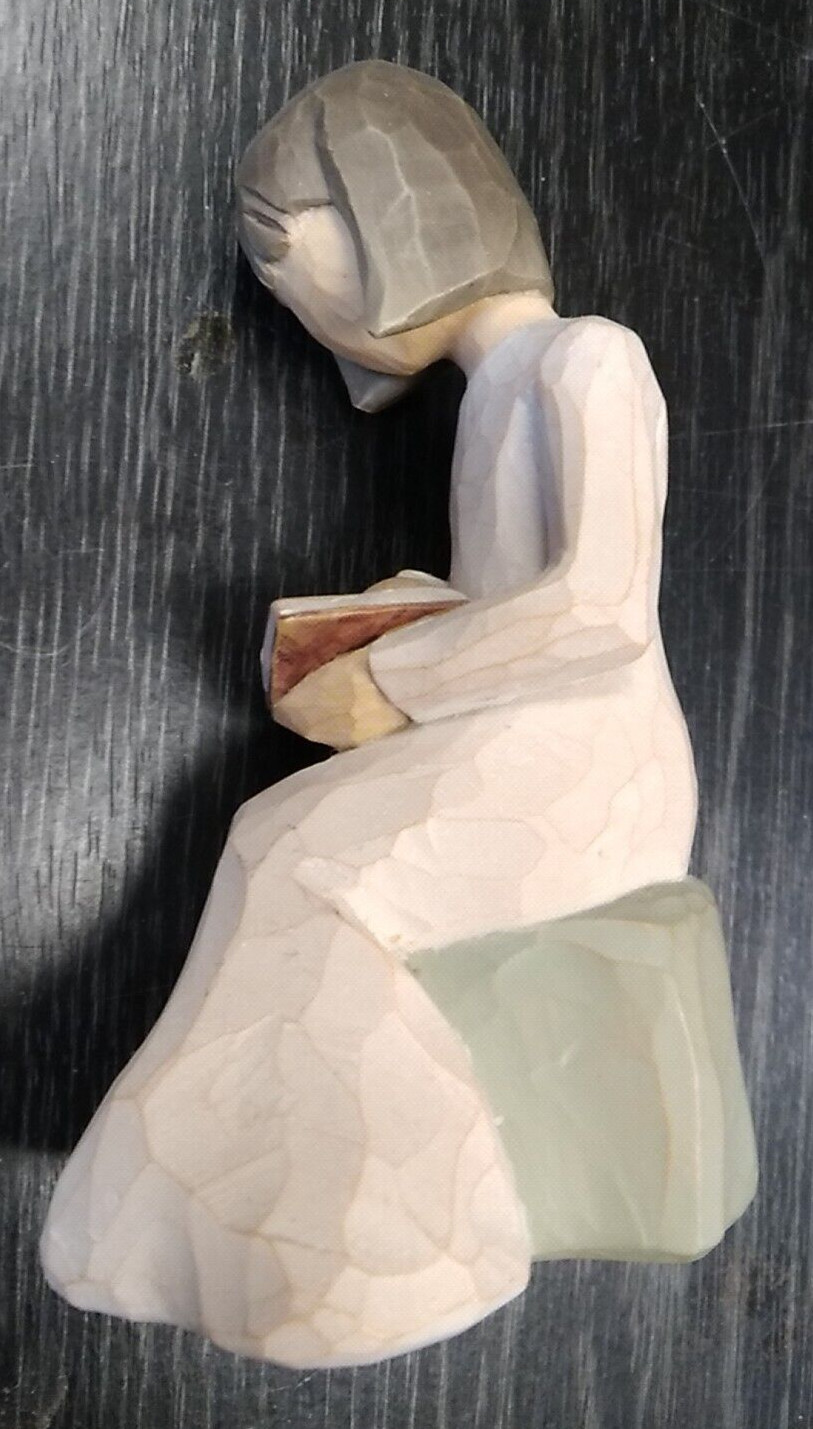 Willow Tree 2003 WISDOM Girl Reading a Book by Susan Lordi