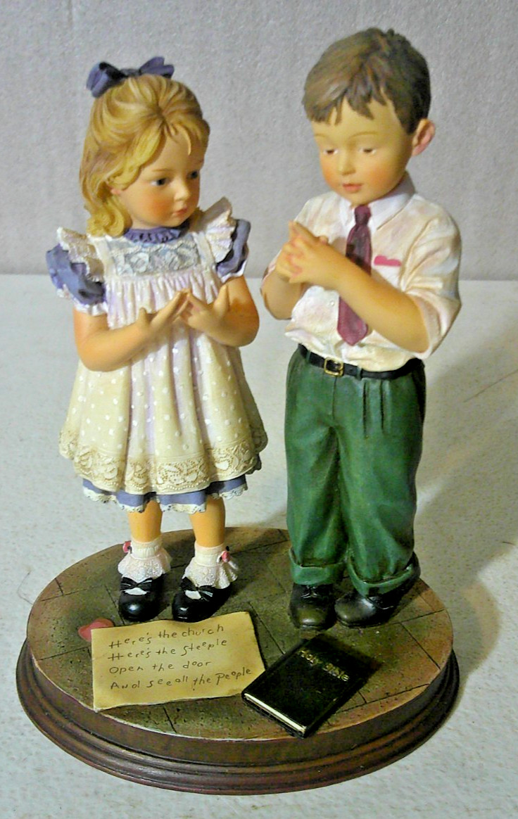 Demdaco Mamma Says Here’s the Church Steeple Figurine ~ Kathy Andrews 55001