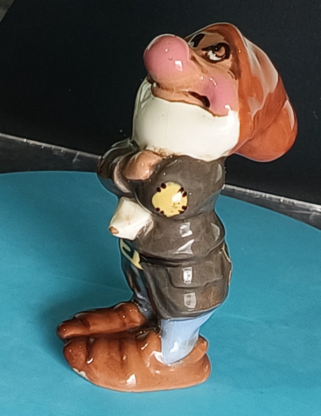 LG 1956/57 Hagen Renaker Disney Grumpy Dwarf Figurine~Snow White/Seven Dwarves