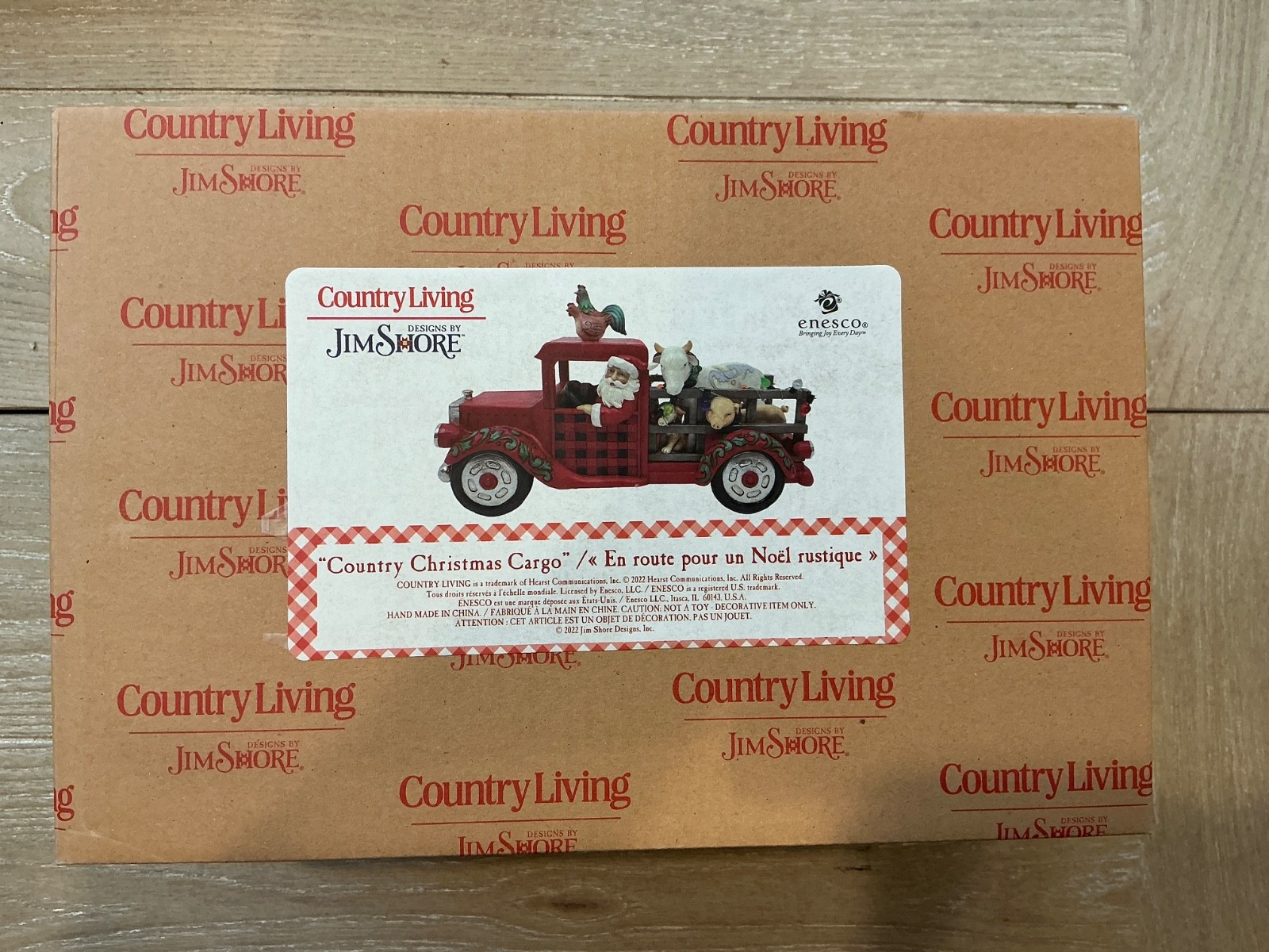 New Country Living by Jim Shore – Country Christmas Cargo Santa In Truck 6011739