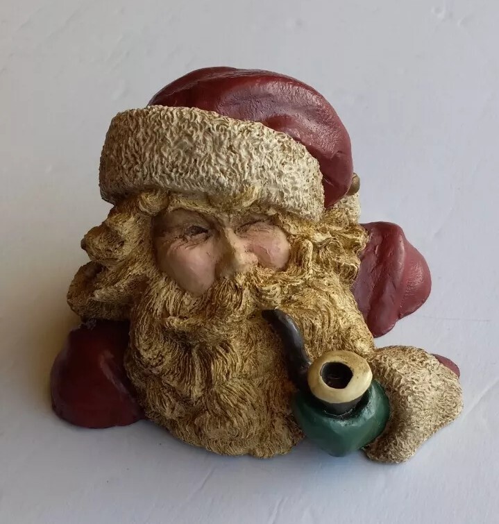 Mark Klaus Kollection 1992 Smoking Santa Figure 1st Ed Goebel United States