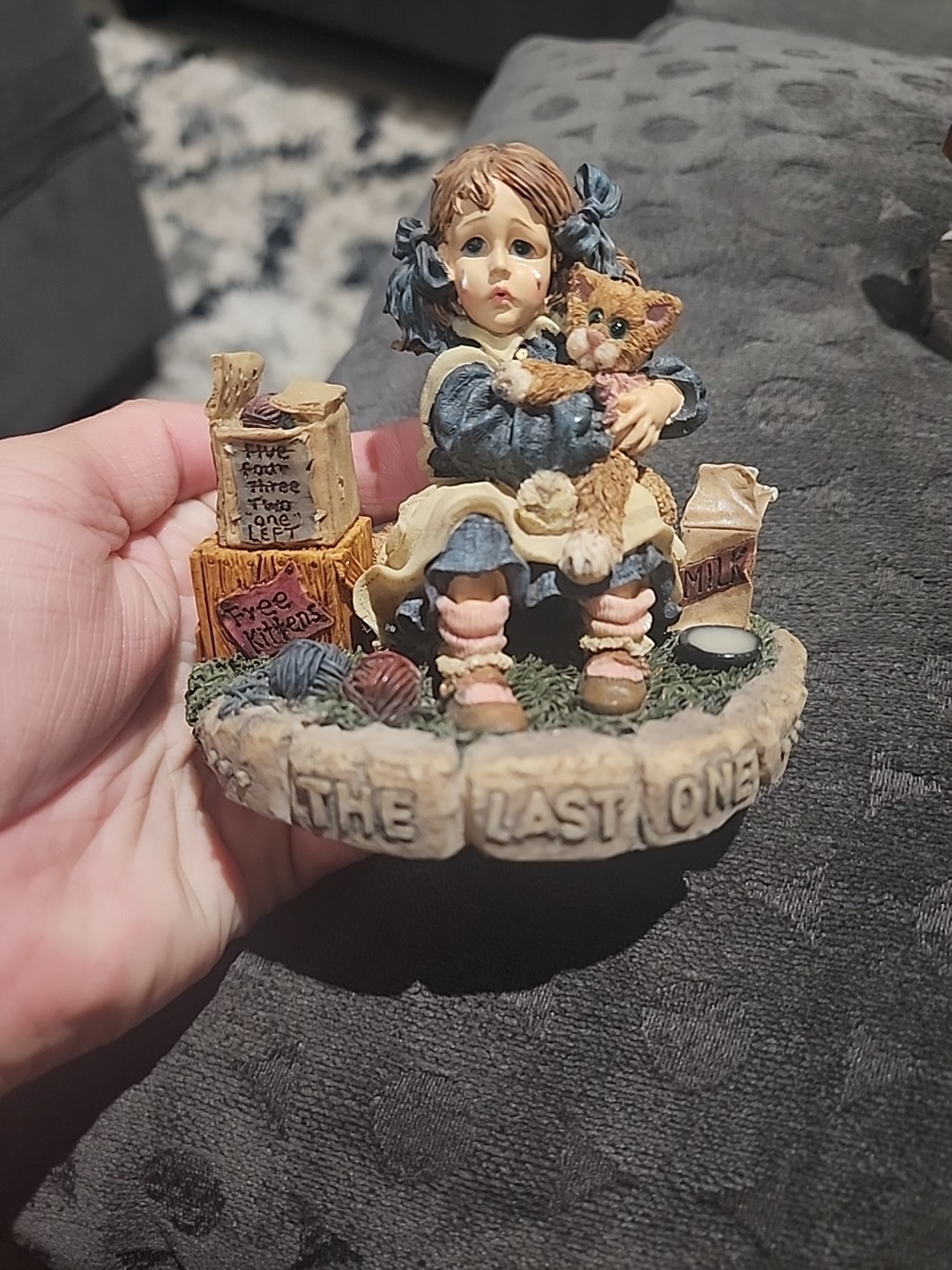 Yesterdays Child Boyd’s Dollstone 3 PC Set. Last One,By The Sea,First Day School