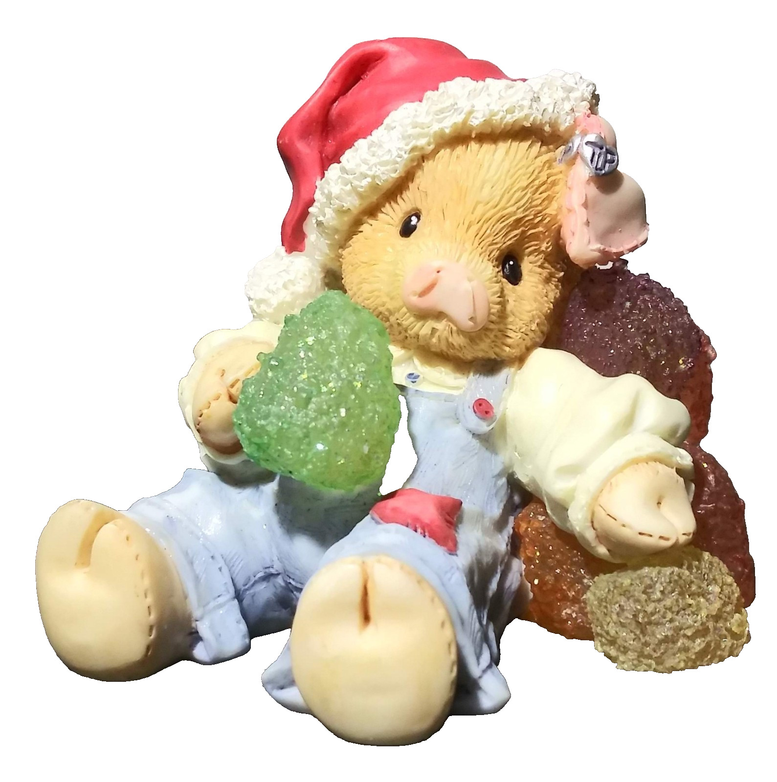 VTG This Little Piggy 1996 Enesco Mary Rhyner “Su-eet Christmas” Figurine