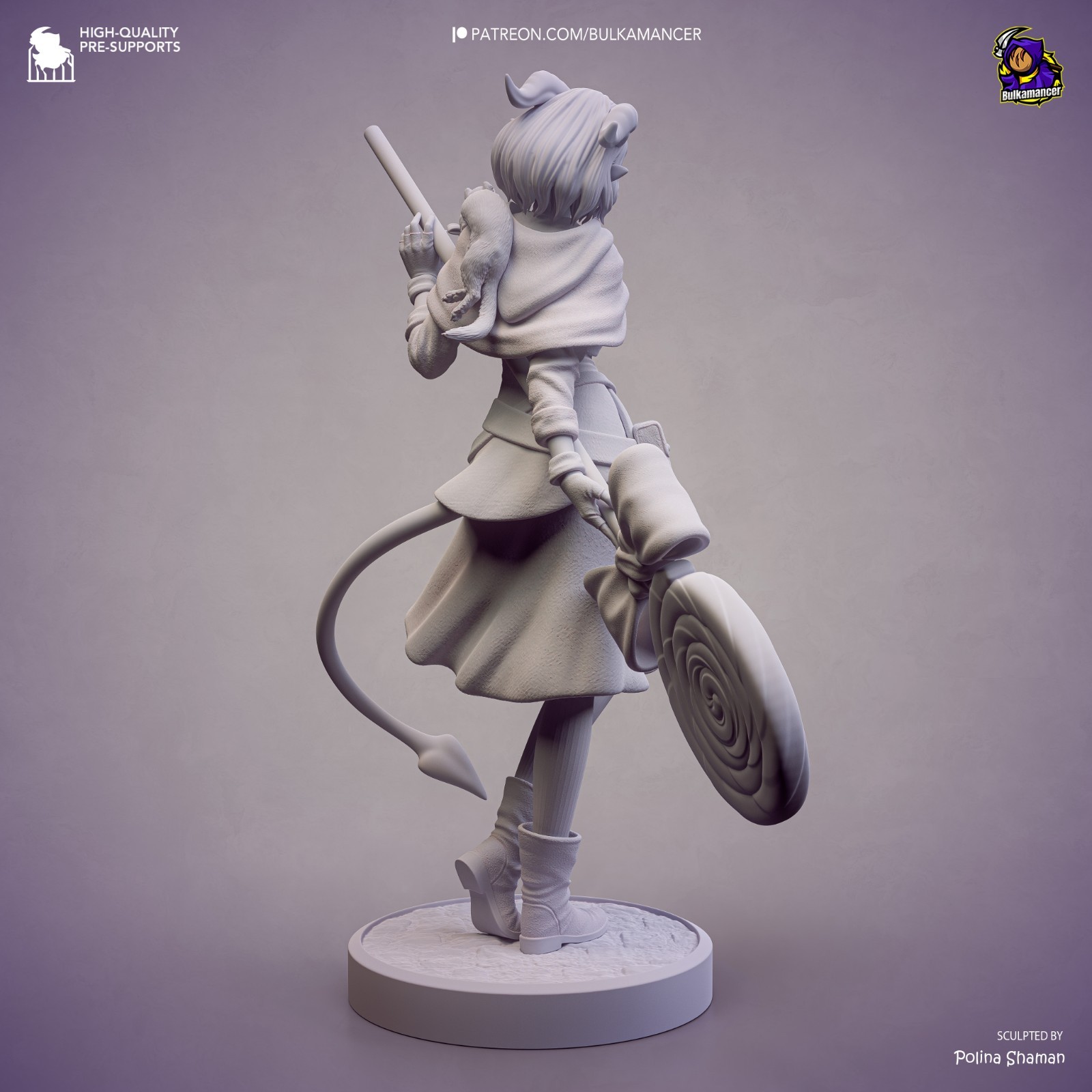 Jester – The Mighty Nein 1/8 Scale Figure Statue 3D Print Model Kit Unpainted