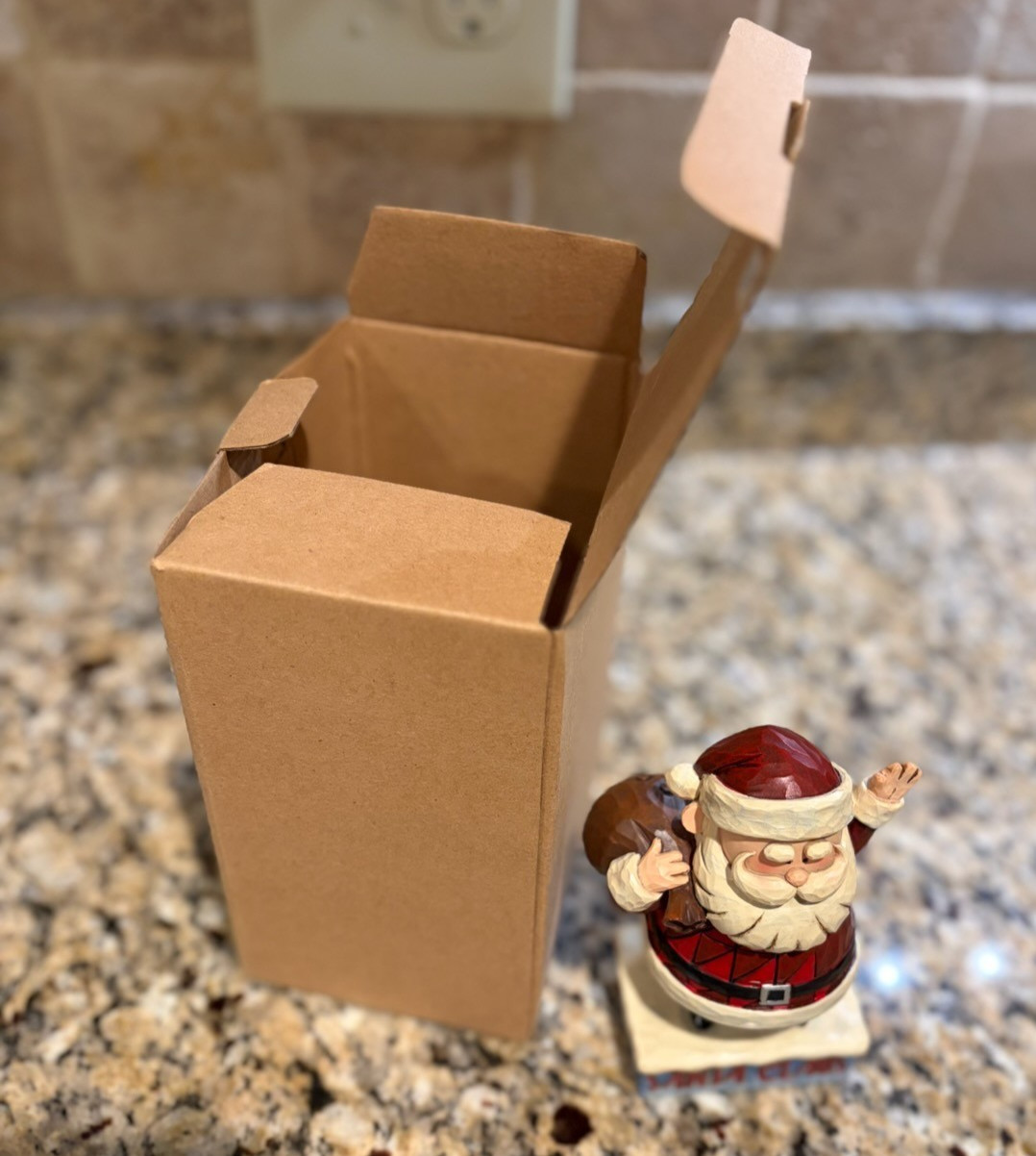 Jim Shore Rudolph Traditions Santa Claus Figurine 4025923 Waving Santa 2012