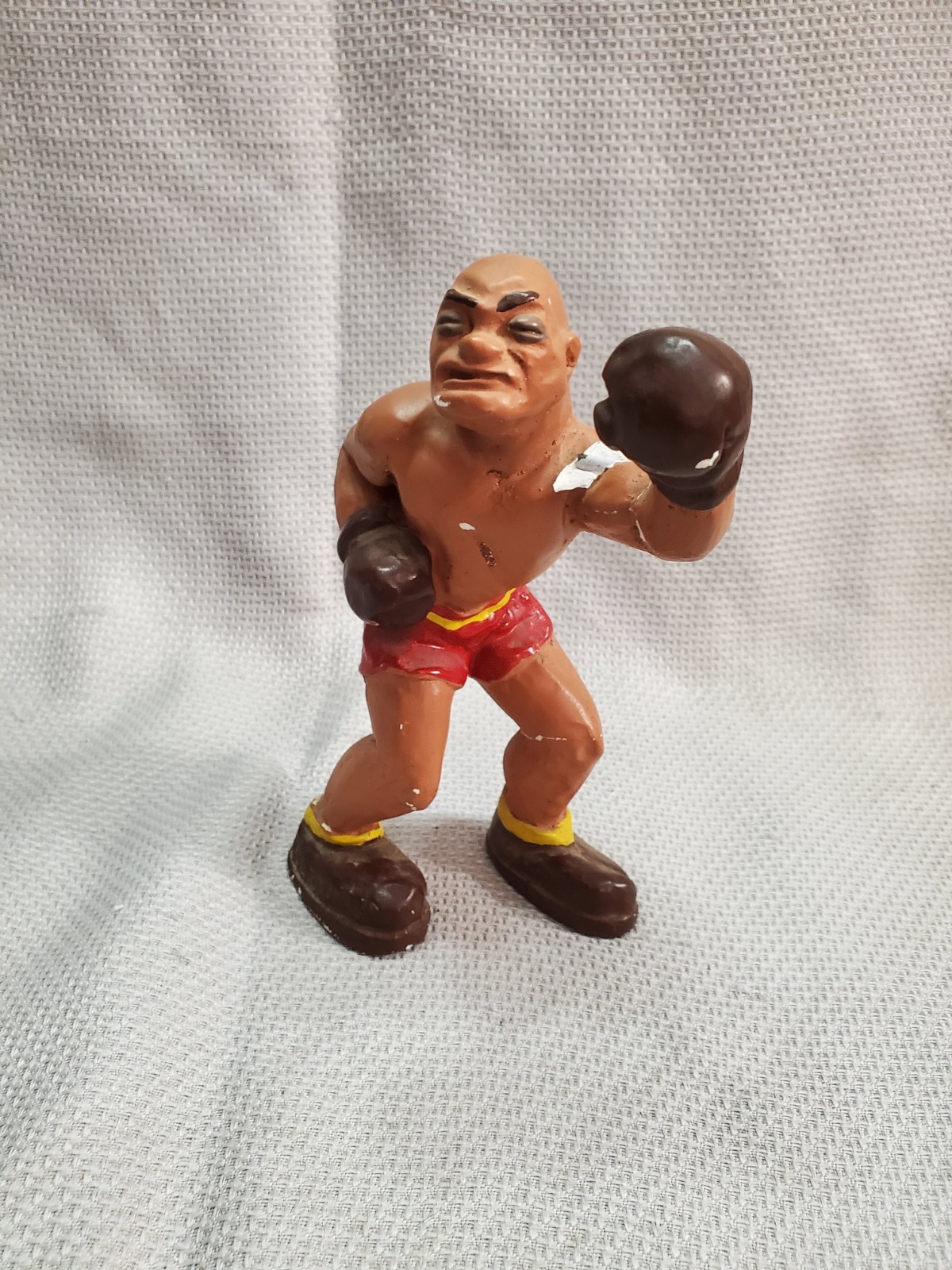 1940’s L.L. Rittgers Authentic Vtg Trio Boxing Figurines Two Boxers & Referee