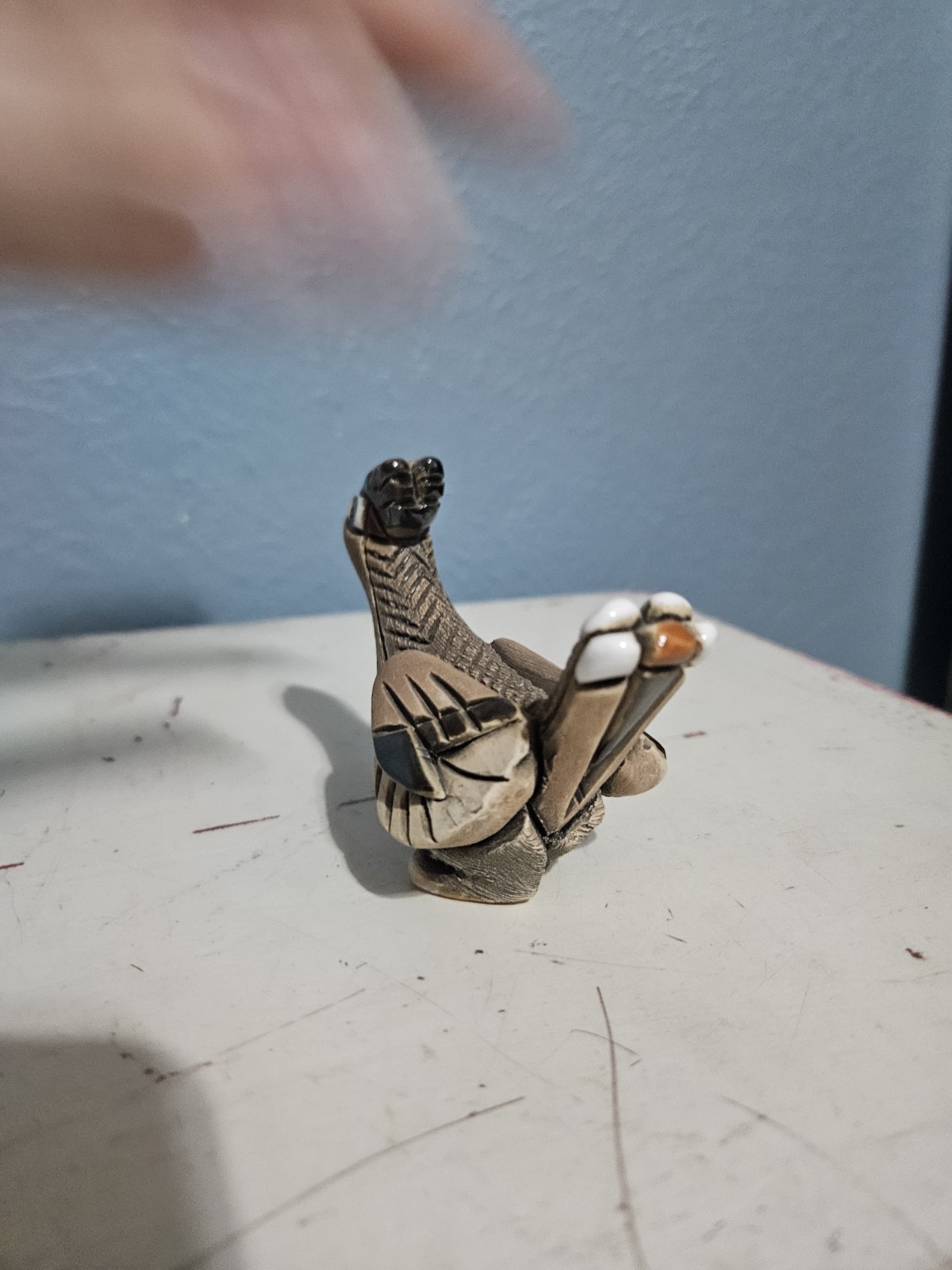 Artesania Rinconada Roadrunner Figurine Uruguay #188