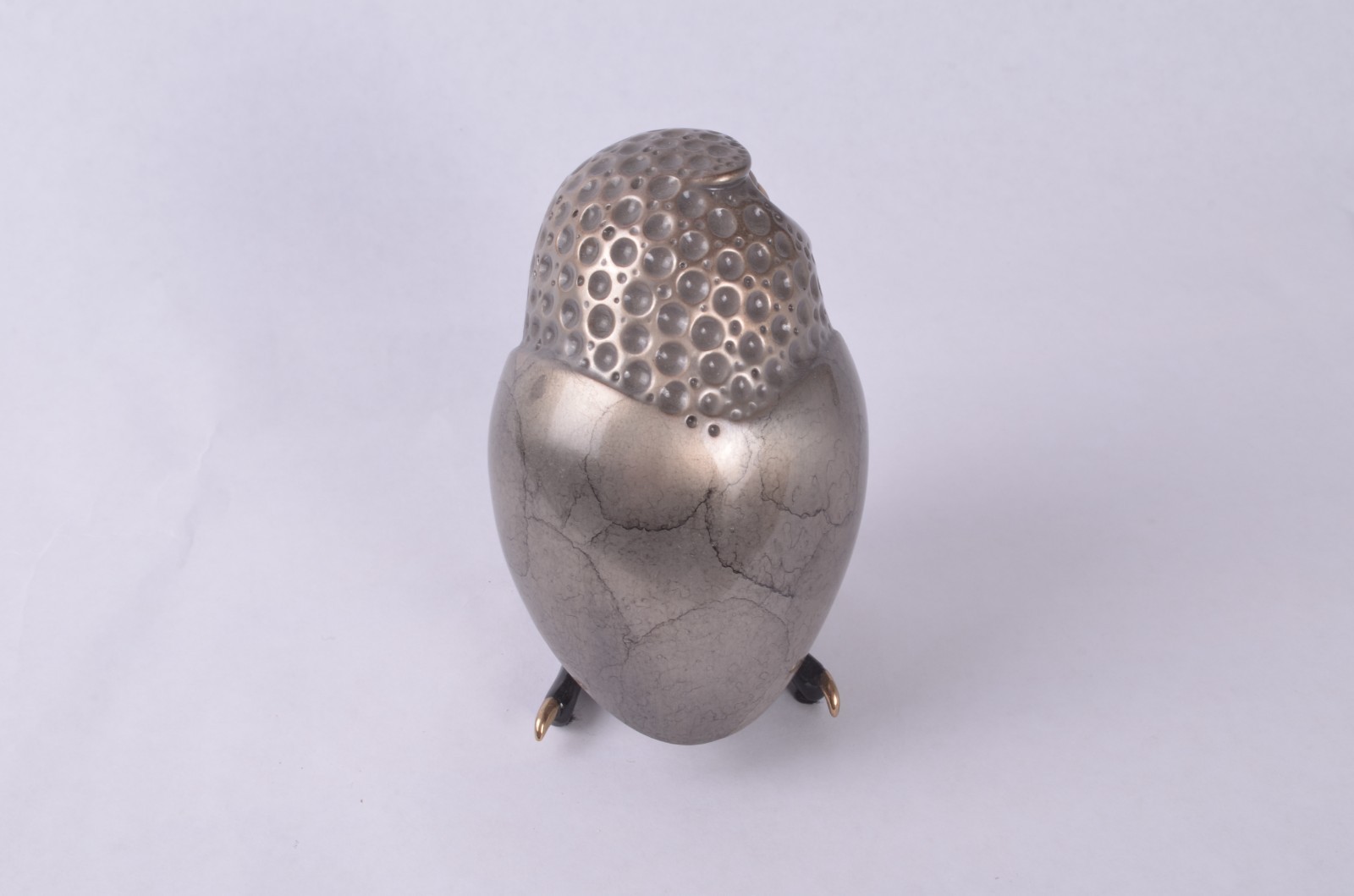 Tim Cotterill Alfie – Pristine Silver Limited Edition Bronze Owl